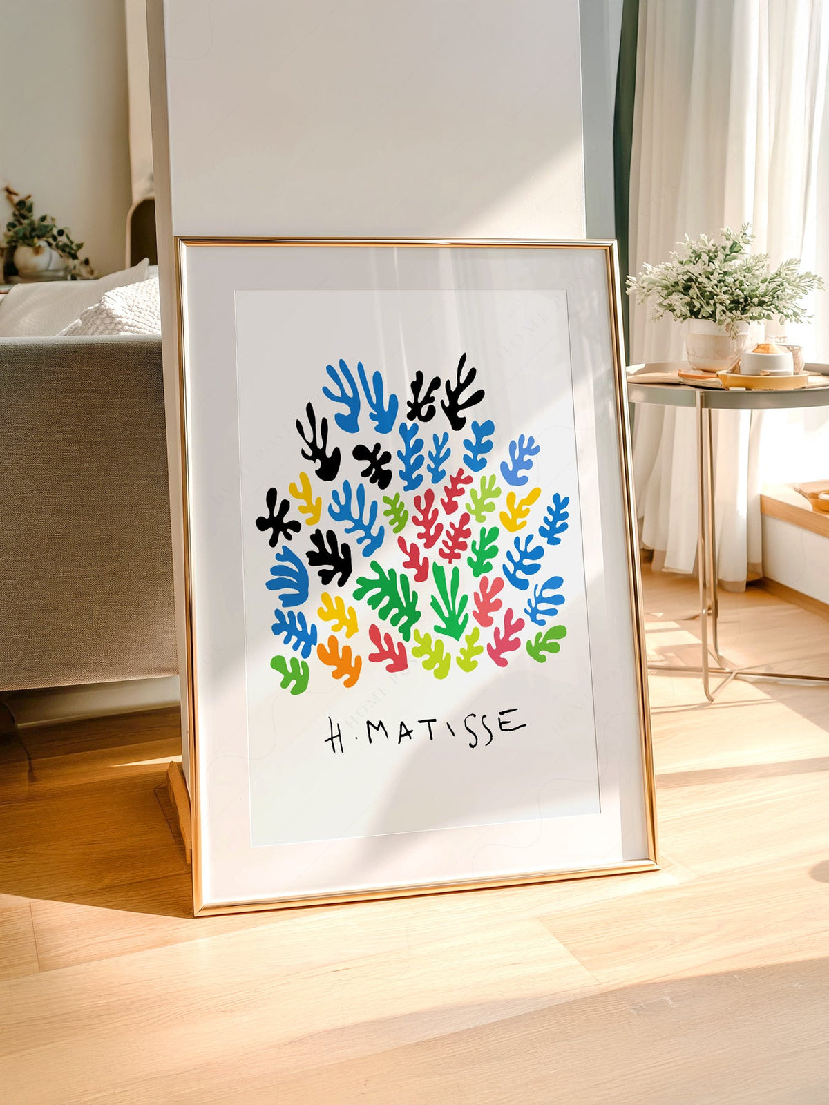 Henri Matisse La Gerbe Art Print – Colorful Mid-Century Wall Decor