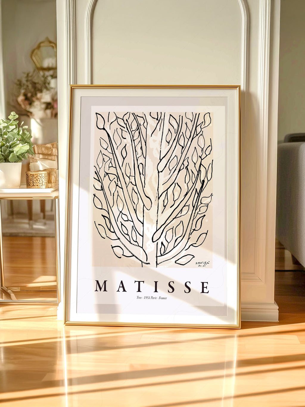 Henri Matisse The Tree Art Print – Minimalist Botanical Wall Decor