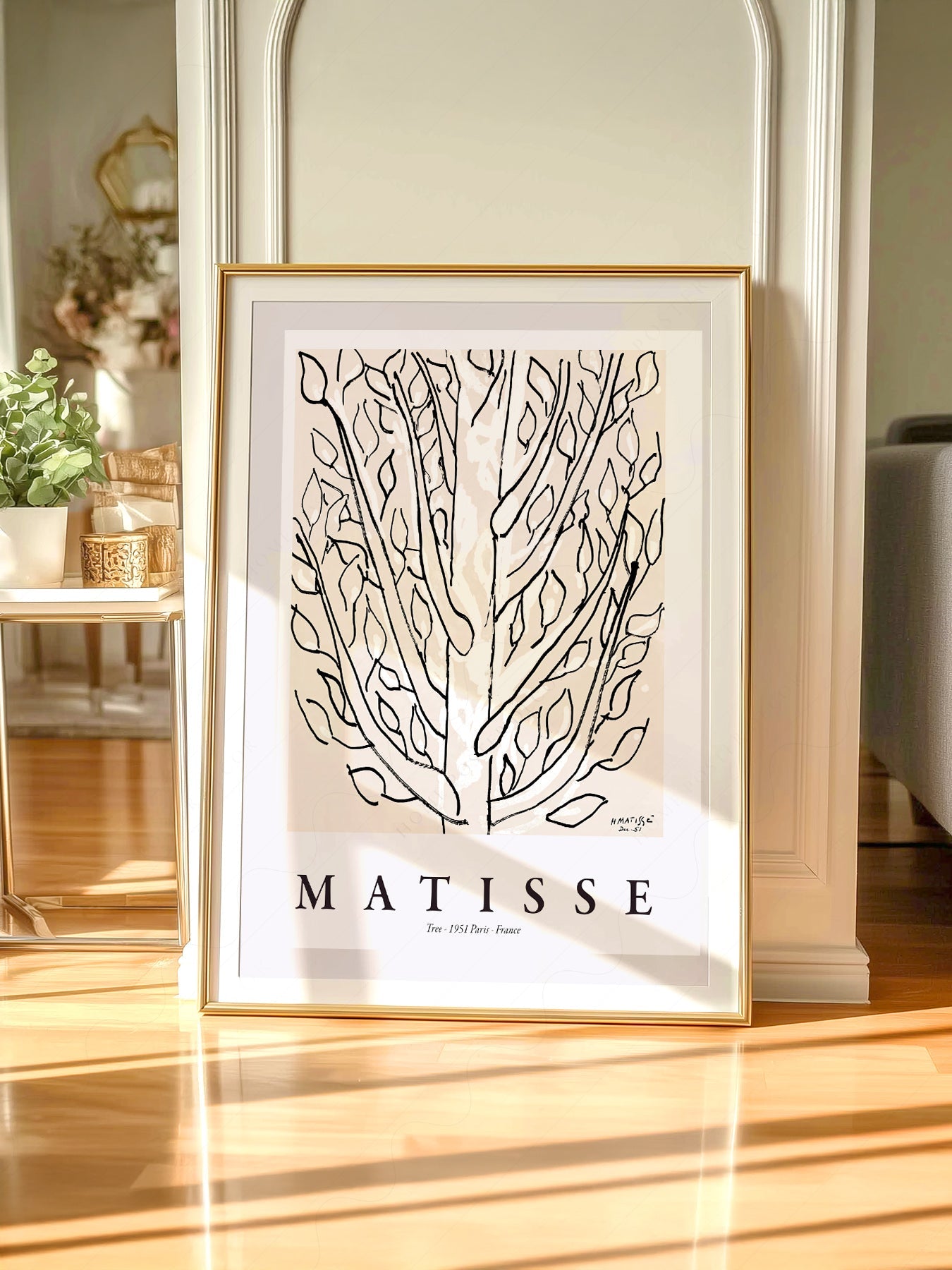Henri Matisse The Tree Art Print – Minimalist Botanical Wall Decor