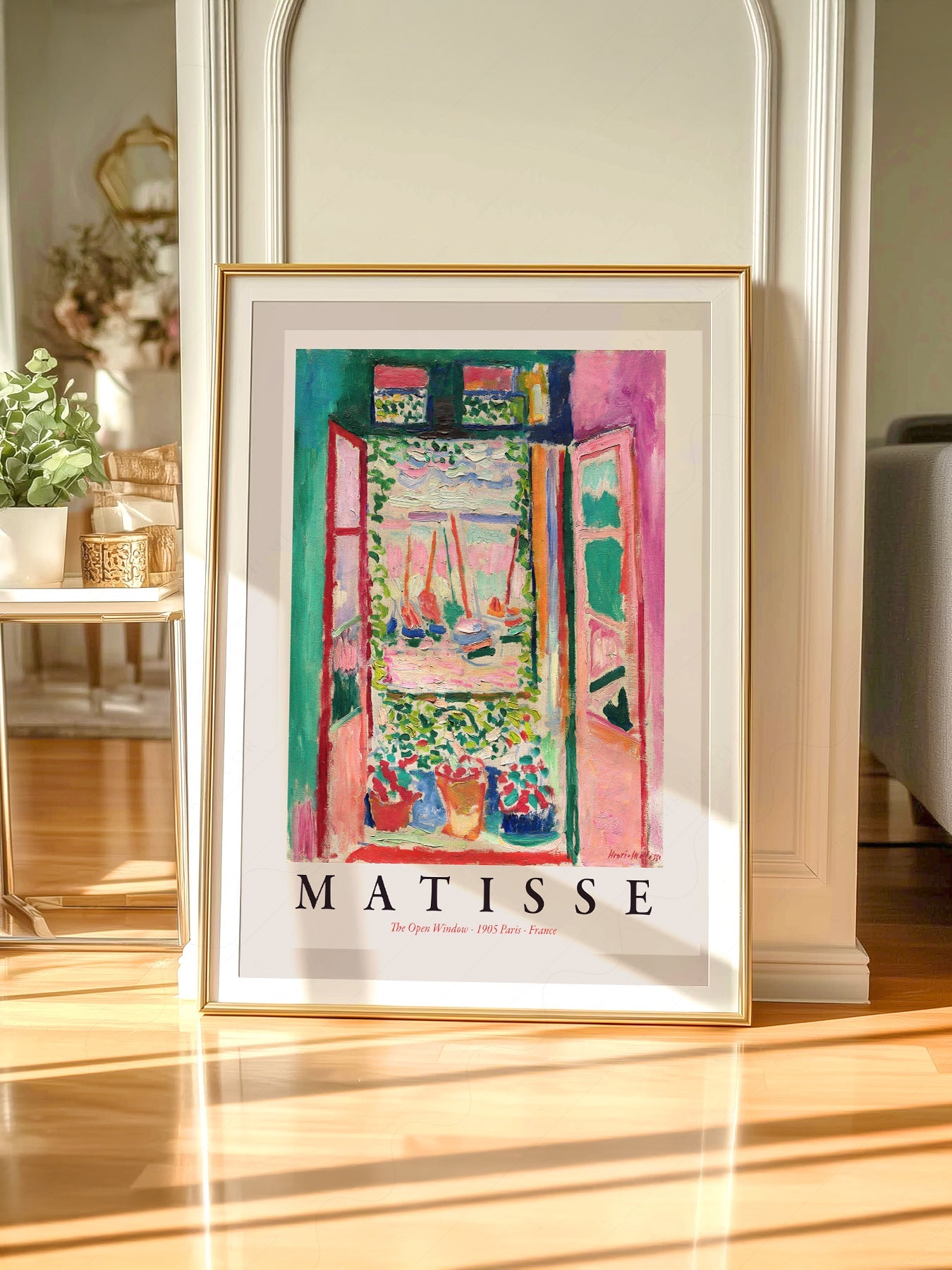 Henri Matisse The Open Window Art Print – Museum Wall Art Poster