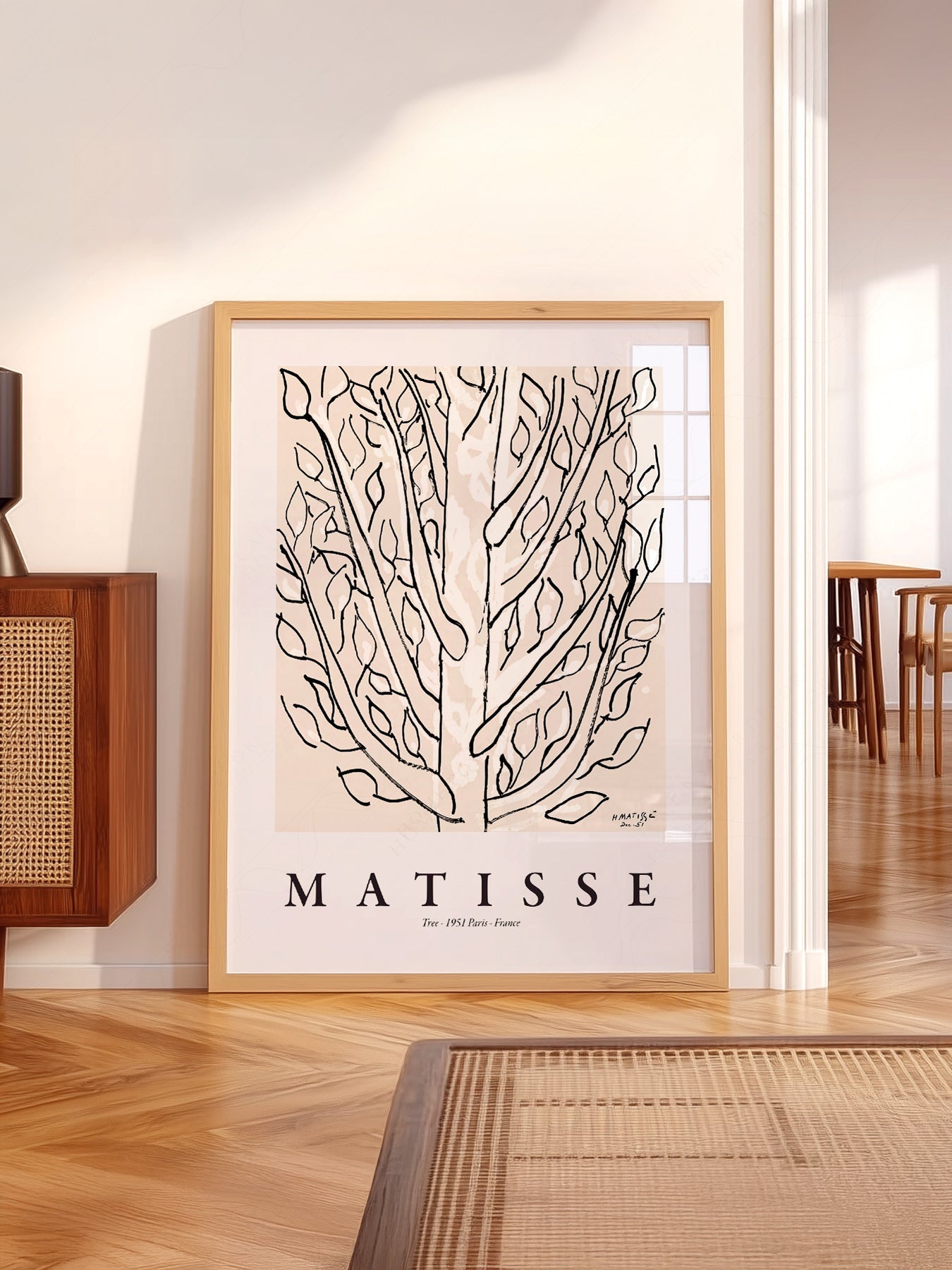 Henri Matisse The Tree Art Print – Minimalist Botanical Wall Decor