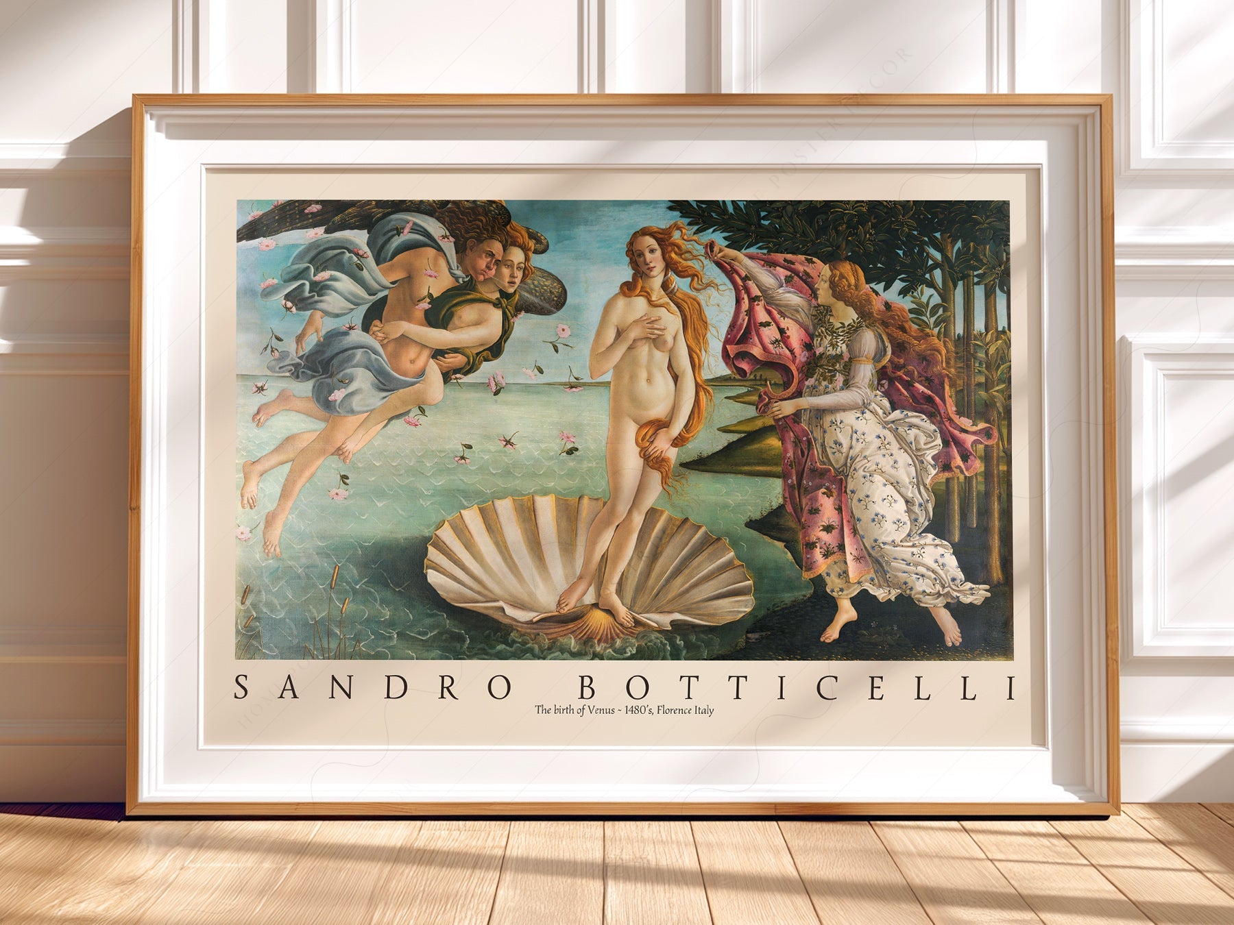 Sandro Botticelli The Birth of Venus Art Print – Renaissance Wall Art