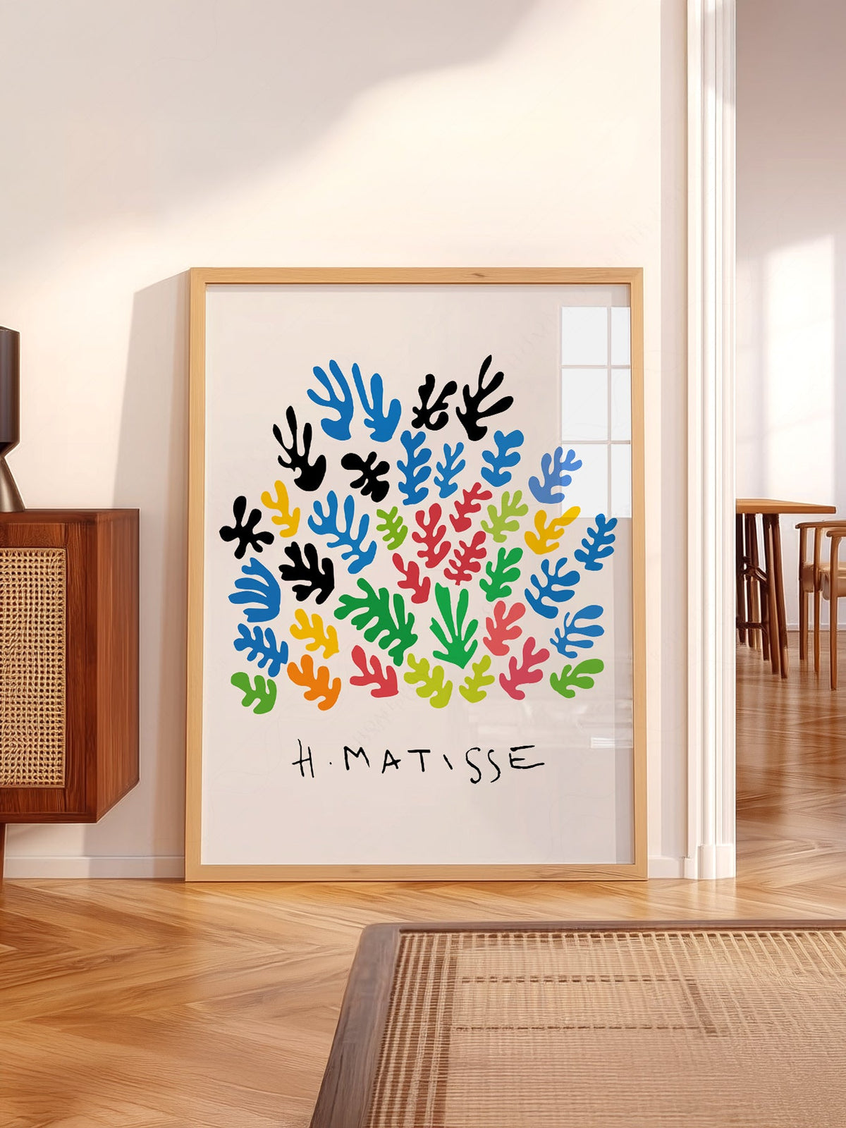 Henri Matisse La Gerbe Art Print – Colorful Mid-Century Wall Decor