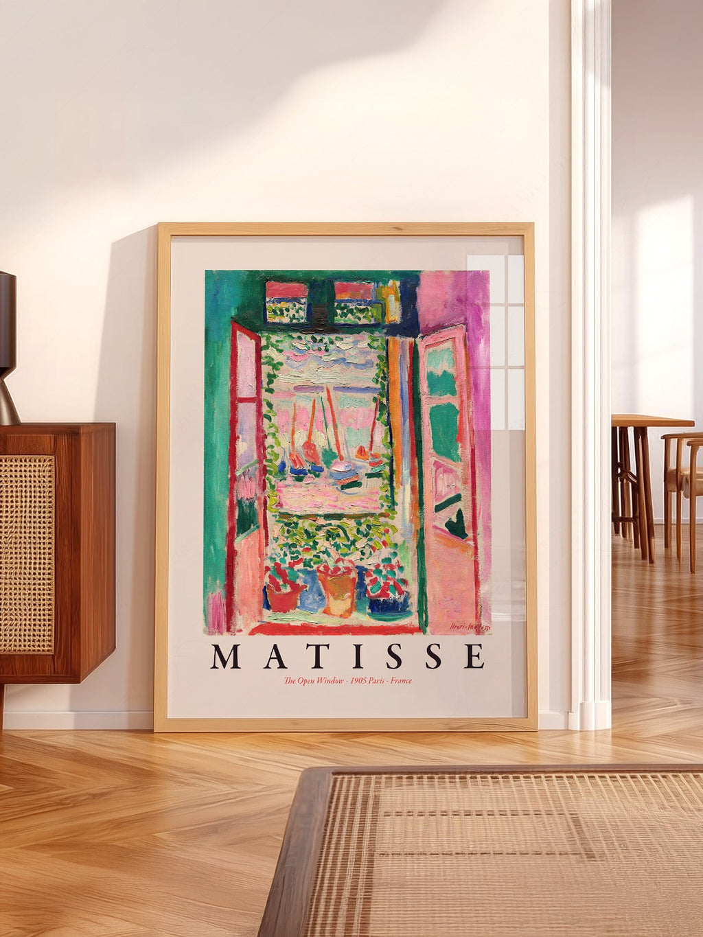 Henri Matisse The Open Window Art Print – Museum Wall Art Poster