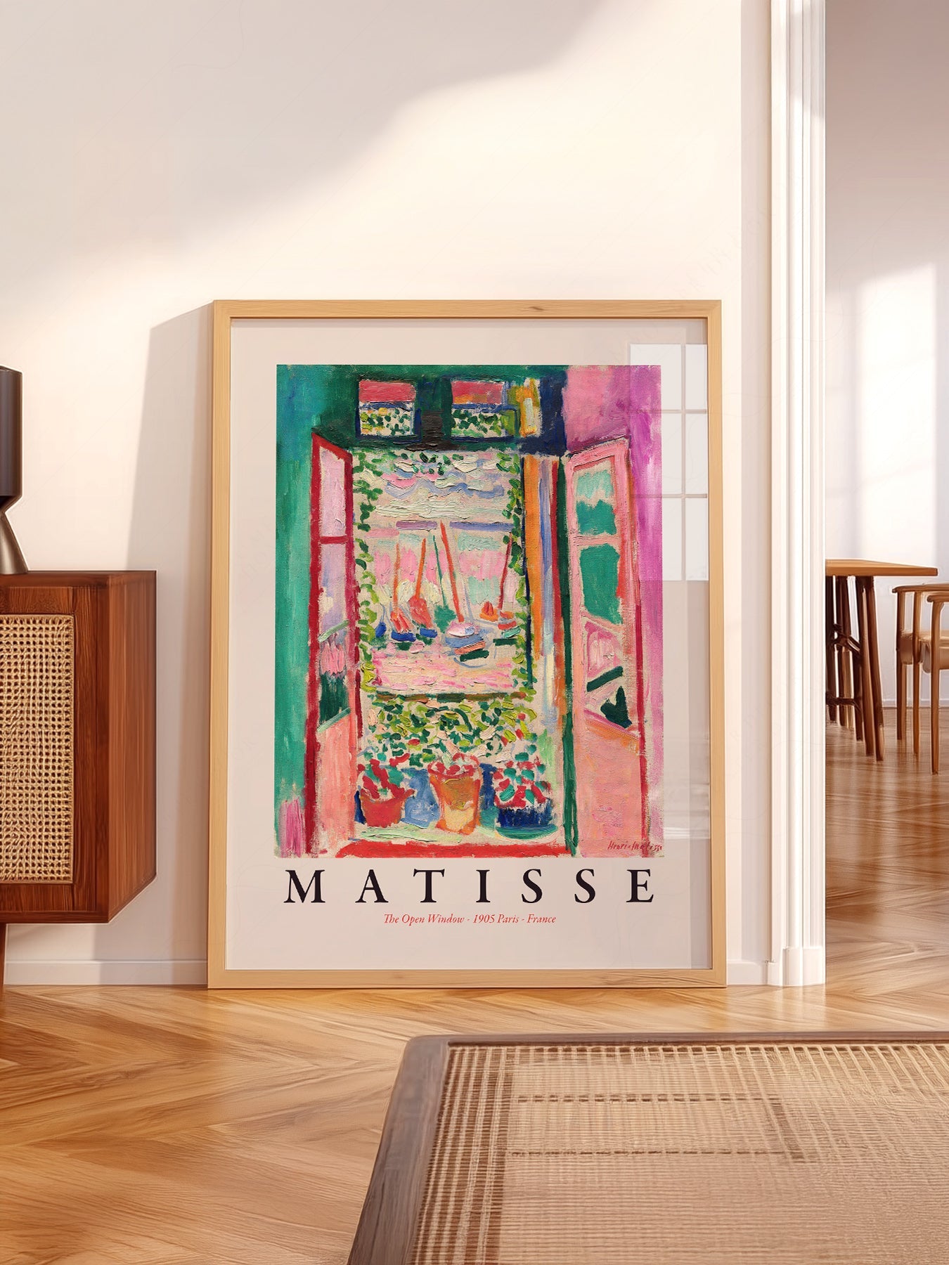 Henri Matisse The Open Window Art Print – Museum Wall Art Poster