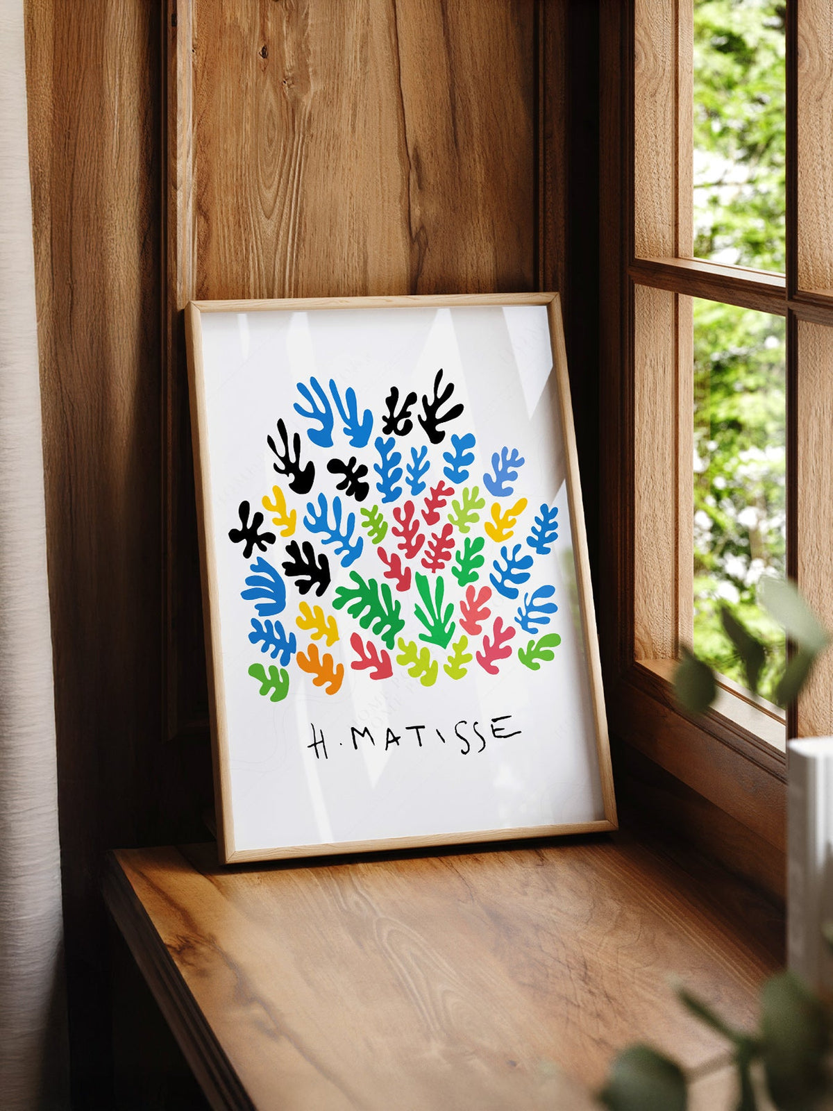 Henri Matisse La Gerbe Art Print – Colorful Mid-Century Wall Decor