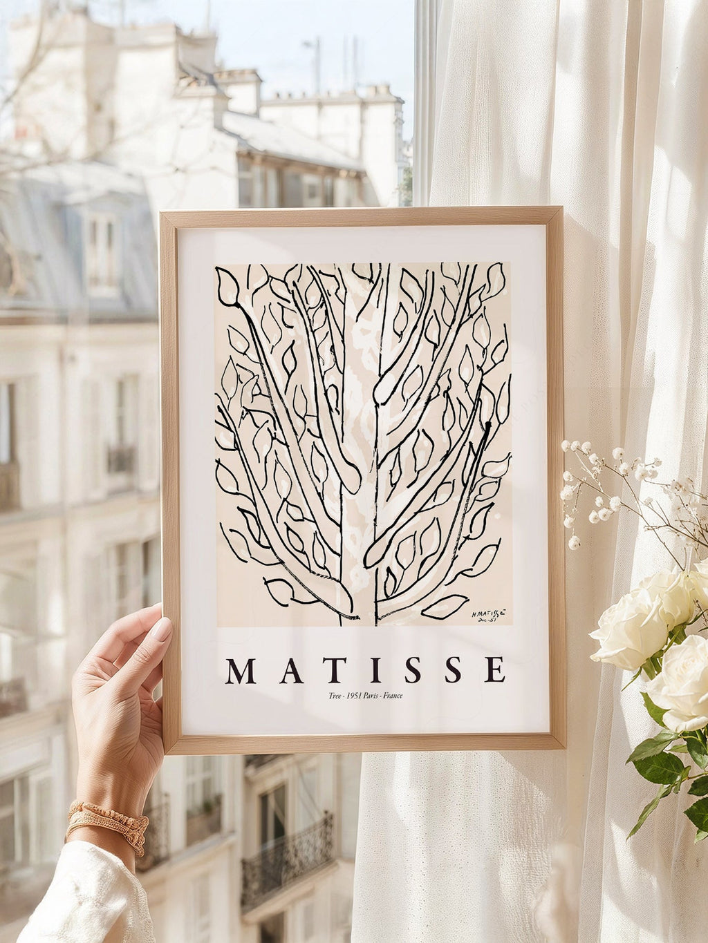 Henri Matisse The Tree Art Print – Minimalist Botanical Wall Decor