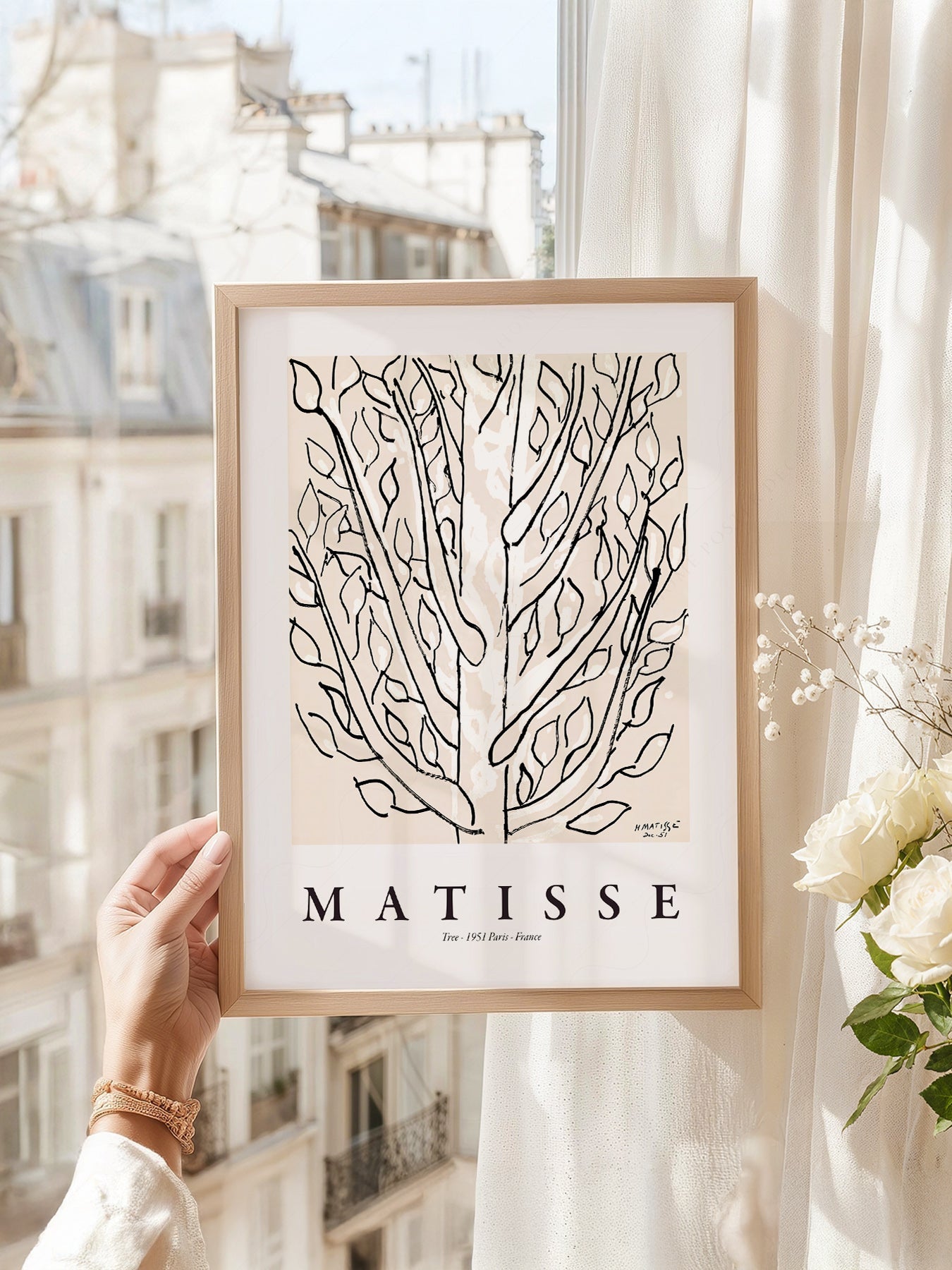 Henri Matisse The Tree Art Print – Minimalist Botanical Wall Decor