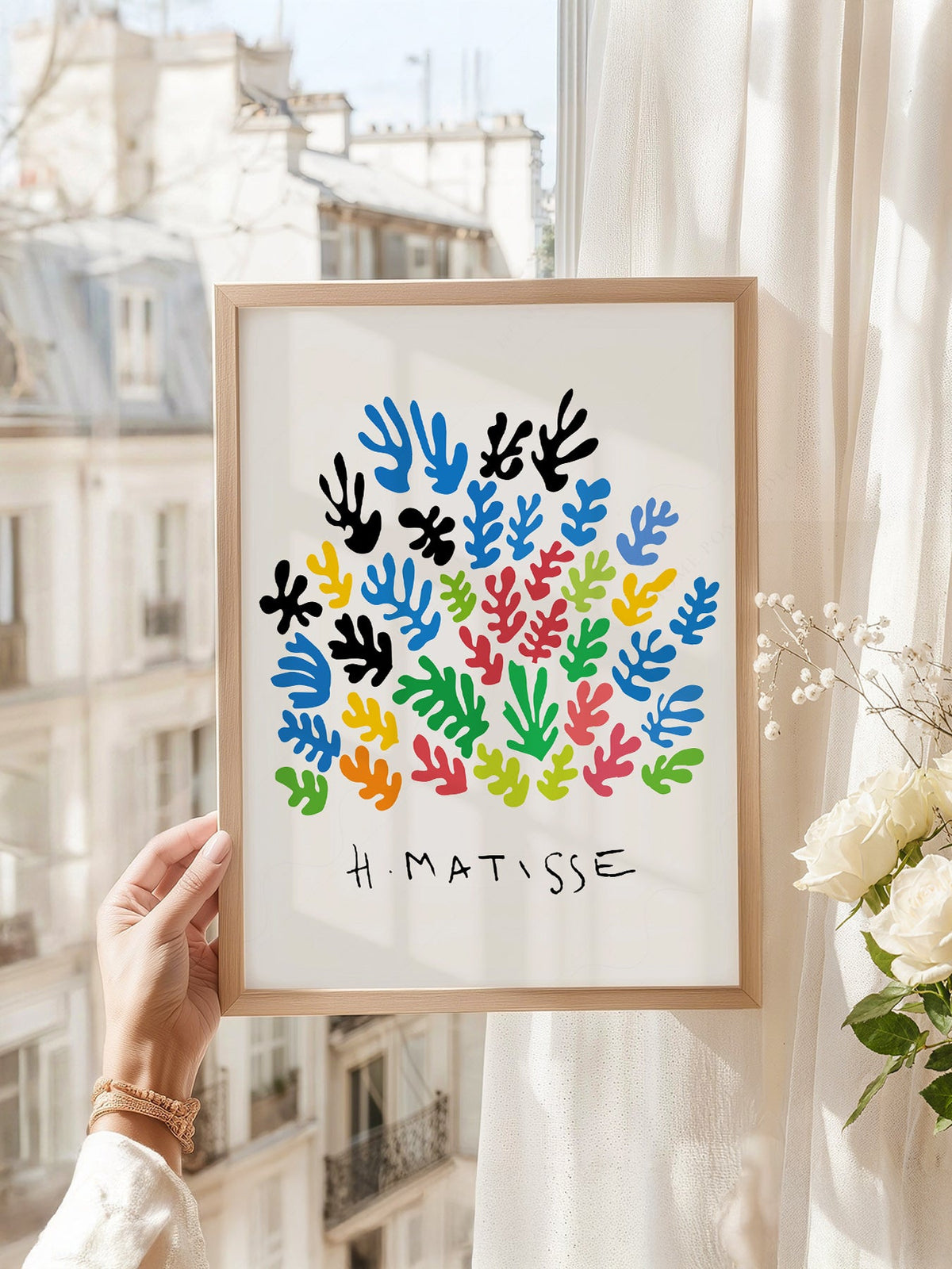 Henri Matisse La Gerbe Art Print – Colorful Mid-Century Wall Decor