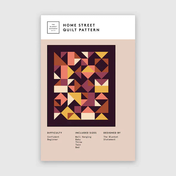 Home Street Quilt Pattern by The Blanket Statement