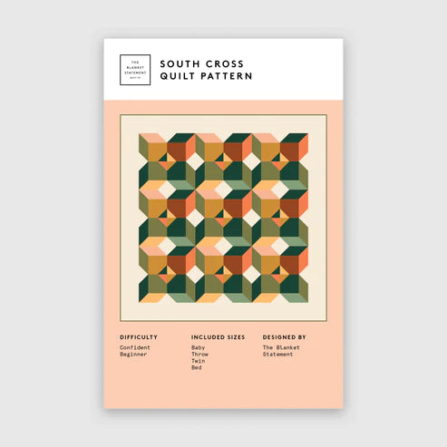 South Cross Quilt Pattern by The Blanket Statement