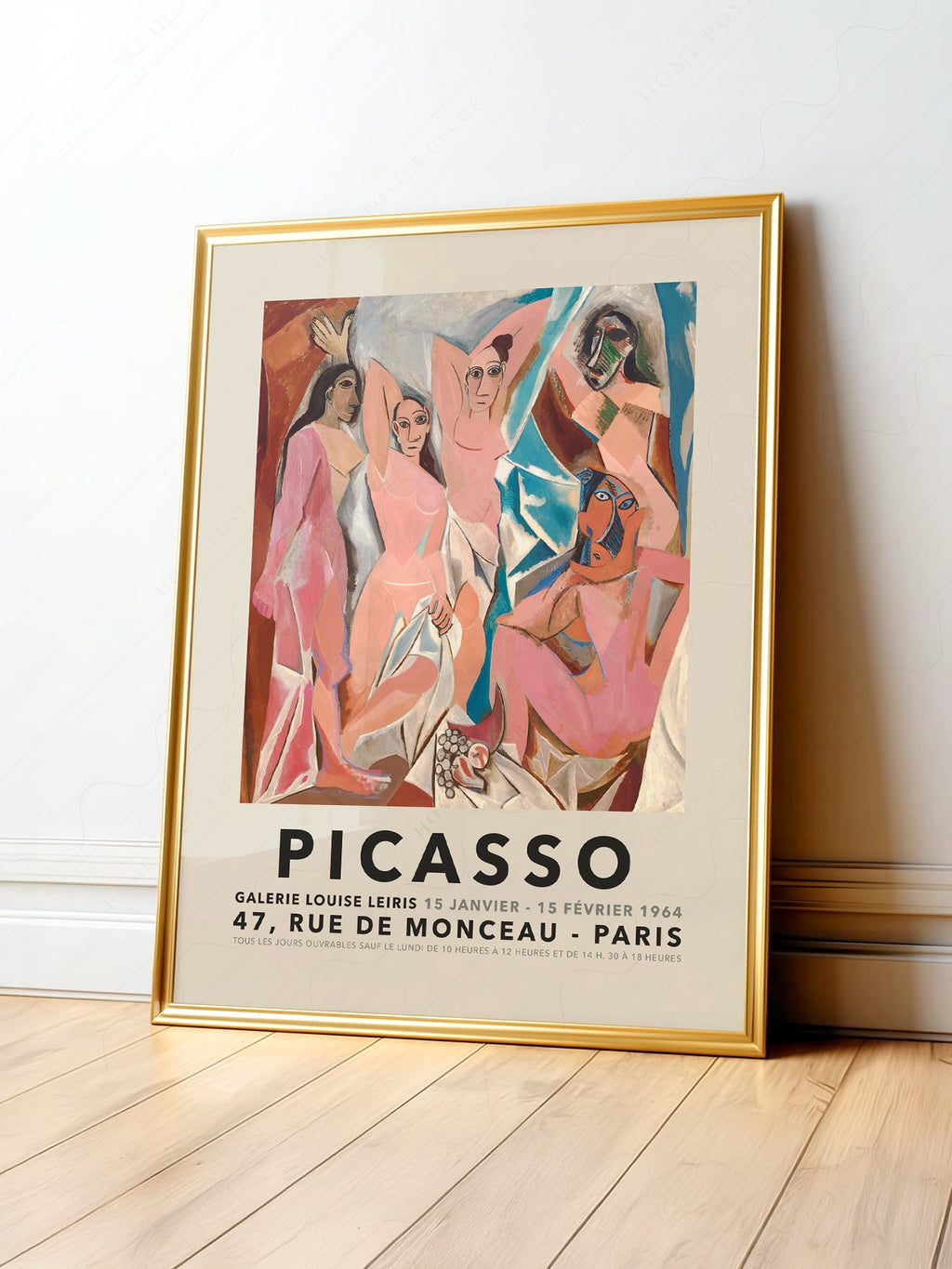 Pablo Picasso Les Demoiselles d'Avignon Art Print – Cubist Wall Art