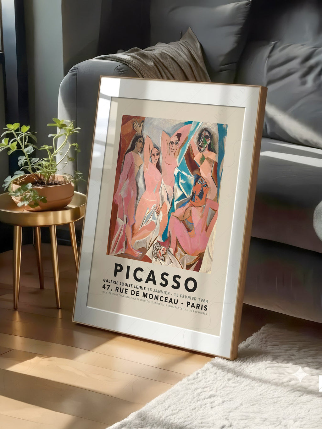 Pablo Picasso Les Demoiselles d'Avignon Art Print – Cubist Wall Art