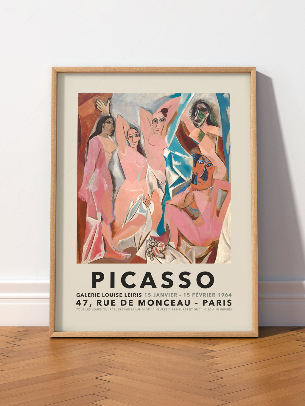 Pablo Picasso Les Demoiselles d'Avignon Art Print – Cubist Wall Art