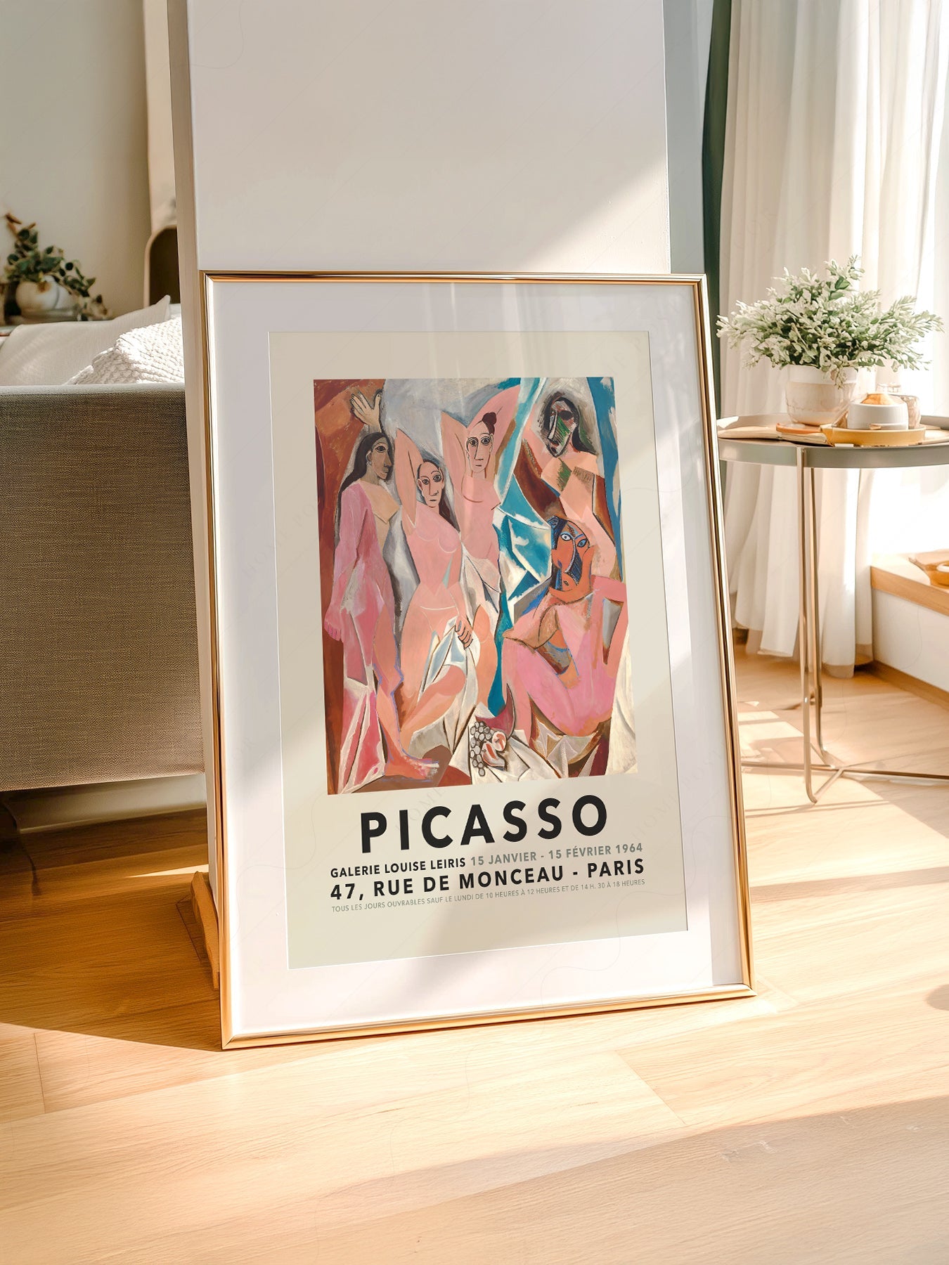Pablo Picasso Les Demoiselles d'Avignon Art Print – Cubist Wall Art