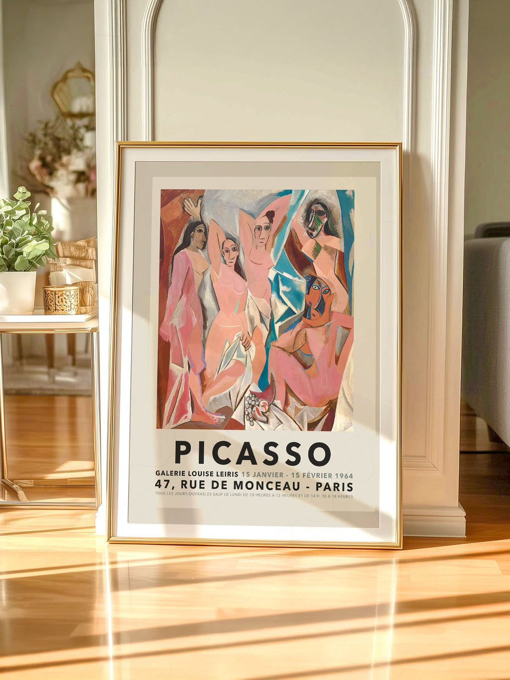 Pablo Picasso Les Demoiselles d'Avignon Art Print – Cubist Wall Art