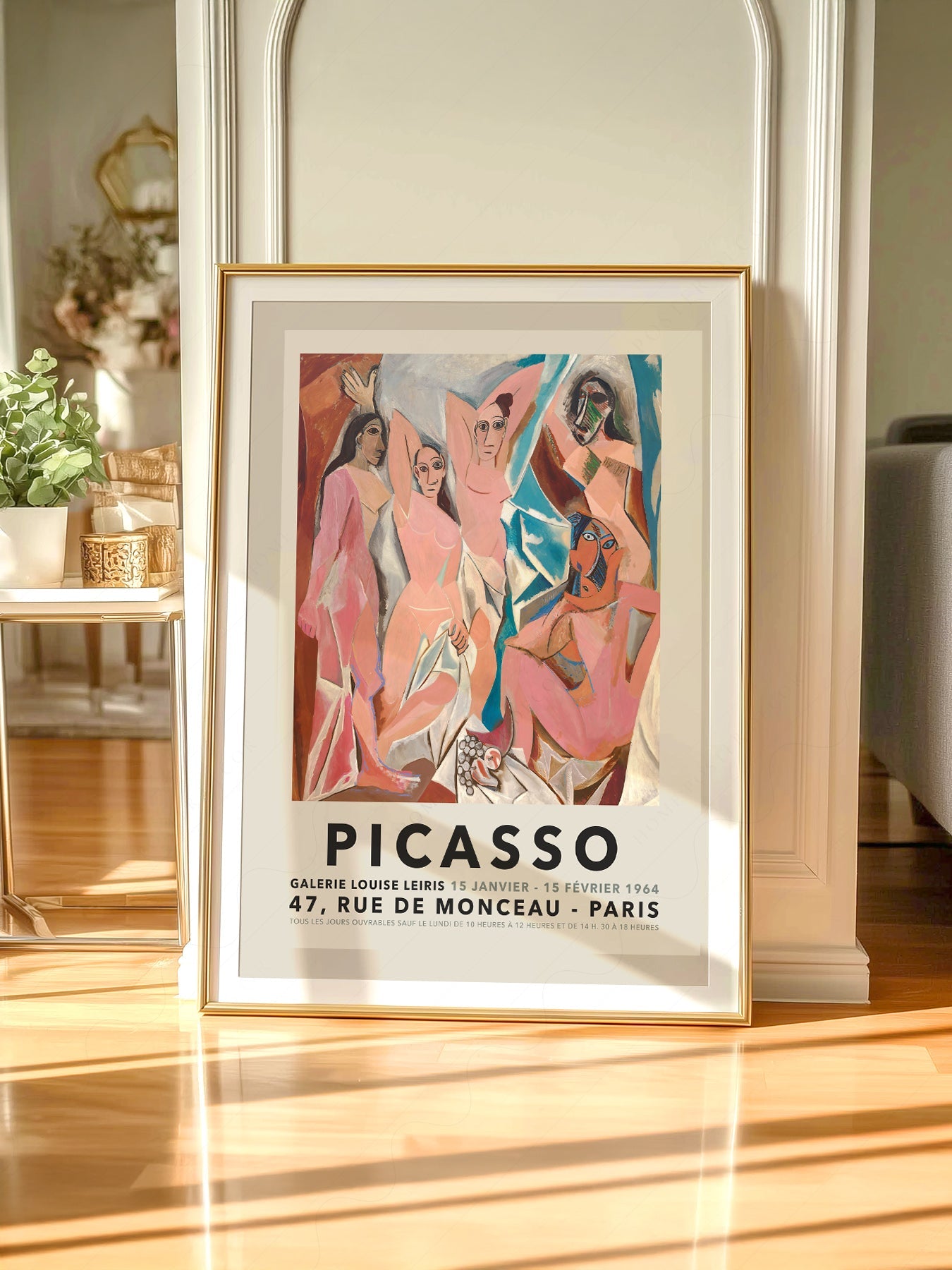 Pablo Picasso Les Demoiselles d'Avignon Art Print – Cubist Wall Art