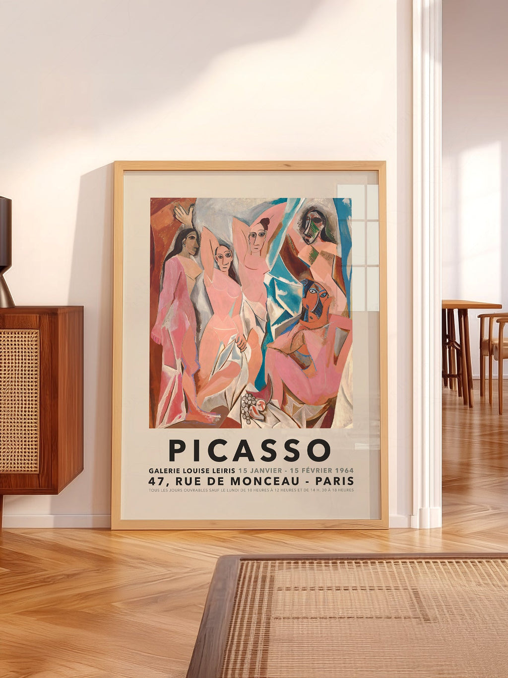 Pablo Picasso Les Demoiselles d'Avignon Art Print – Cubist Wall Art