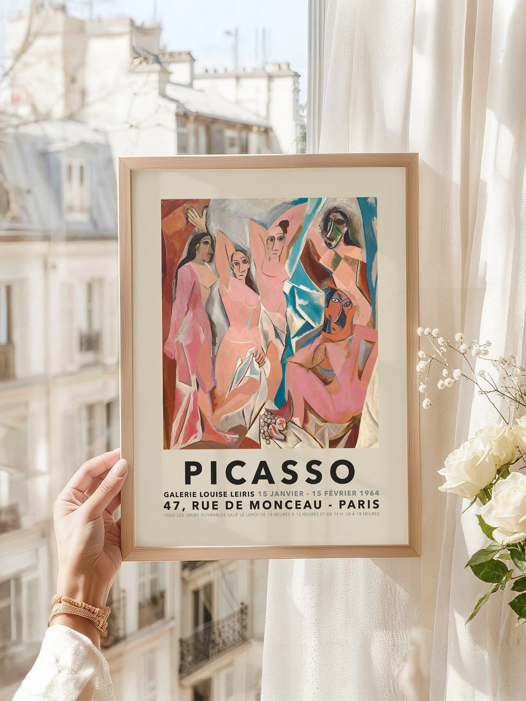 Pablo Picasso Les Demoiselles d'Avignon Art Print – Cubist Wall Art