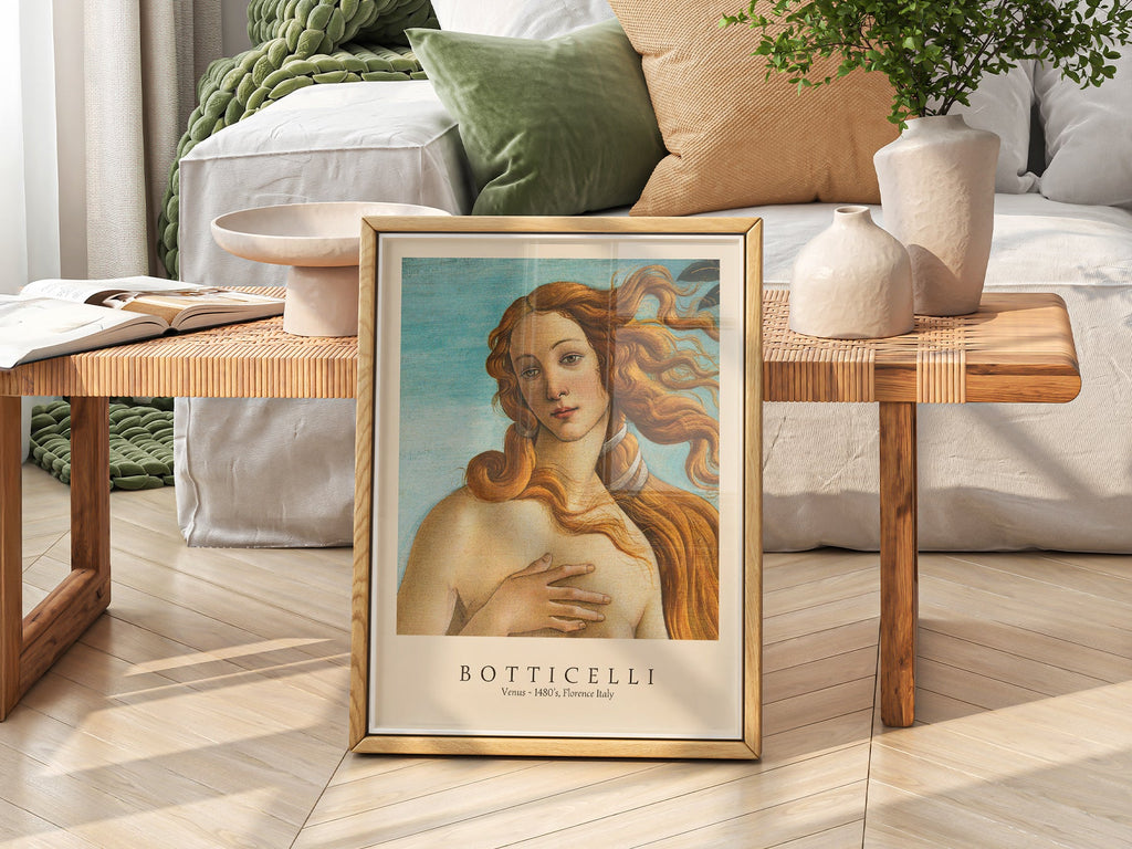 Sandro Botticelli The Birth of Venus Art Print – Renaissance Wall Art