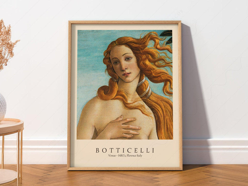 Sandro Botticelli The Birth of Venus Art Print – Renaissance Wall Art