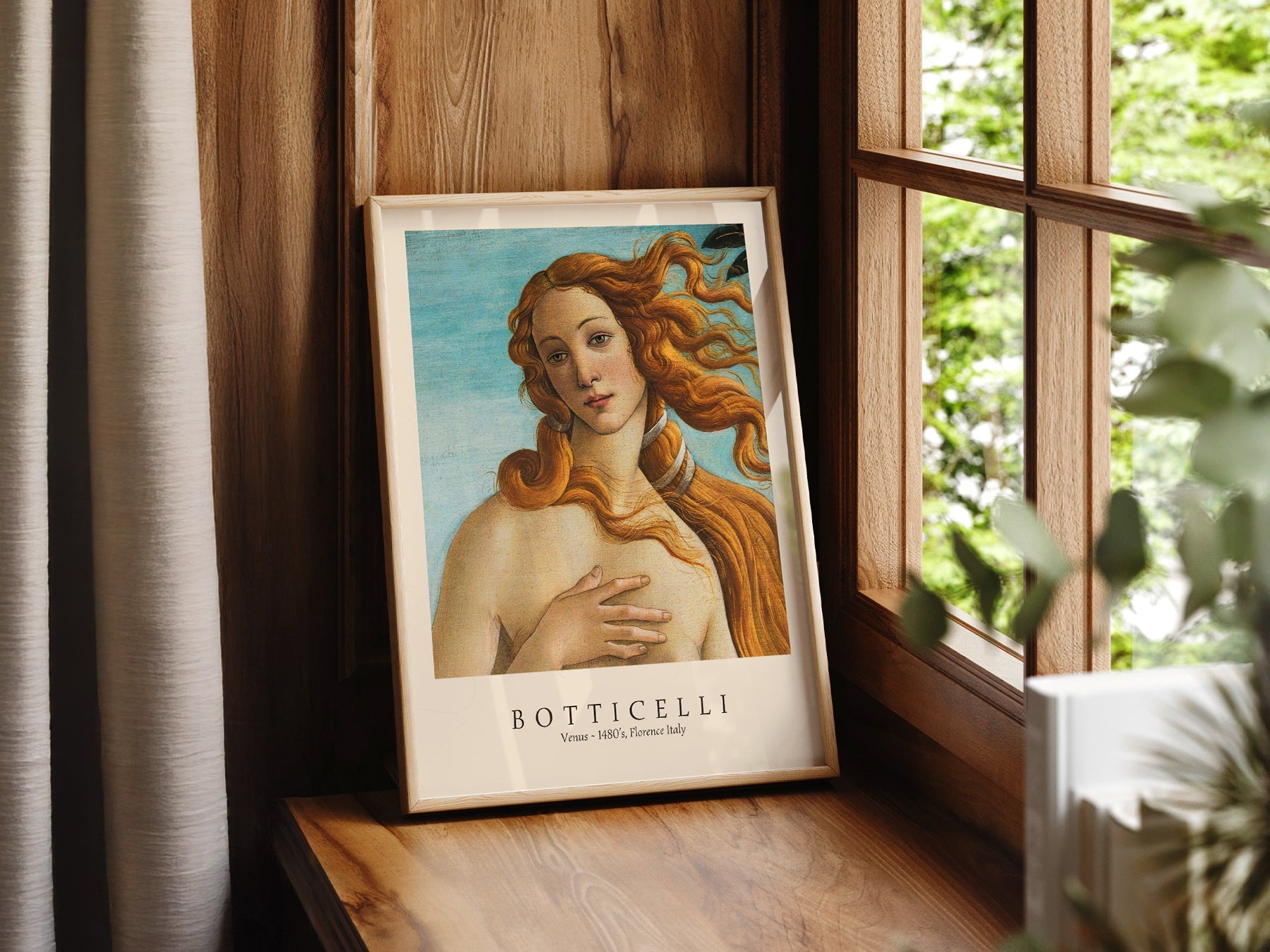 Sandro Botticelli The Birth of Venus Art Print – Renaissance Wall Art
