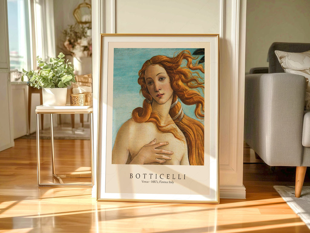 Sandro Botticelli The Birth of Venus Art Print – Renaissance Wall Art