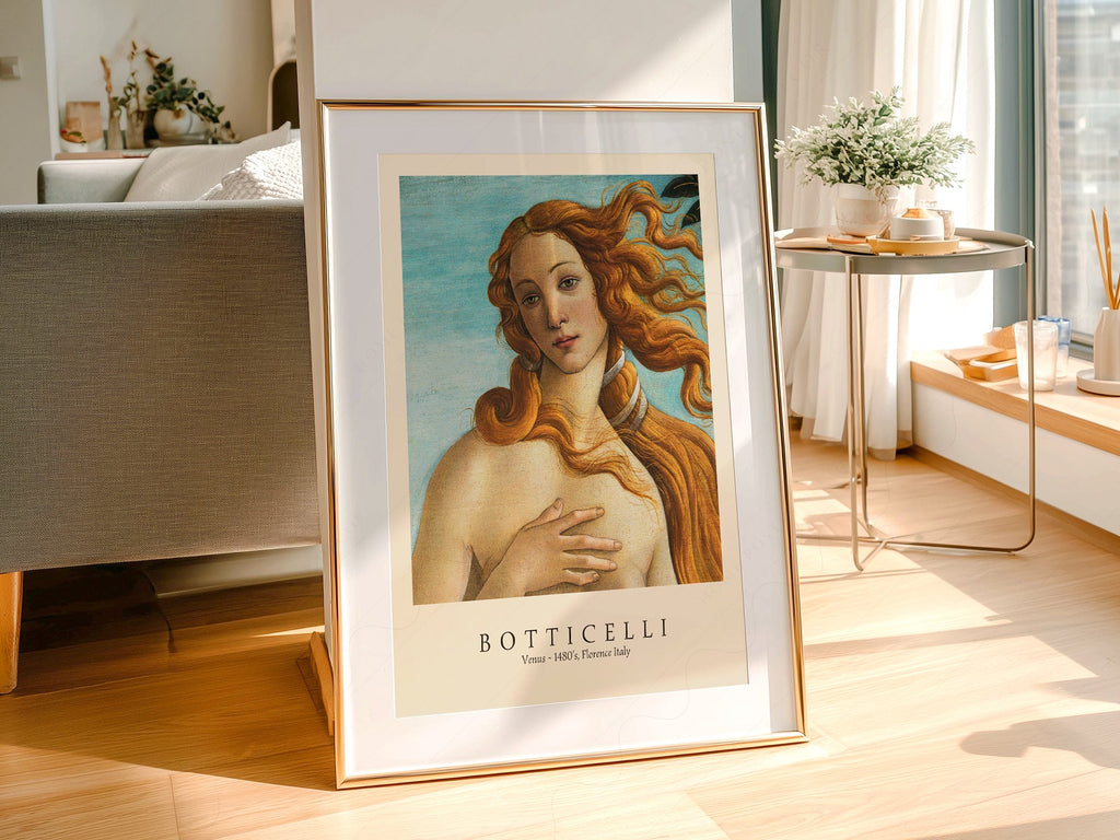 Sandro Botticelli The Birth of Venus Art Print – Renaissance Wall Art