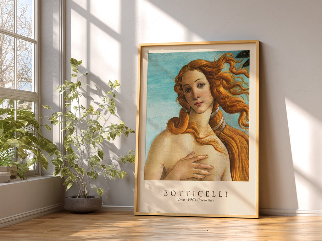 Sandro Botticelli The Birth of Venus Art Print – Renaissance Wall Art