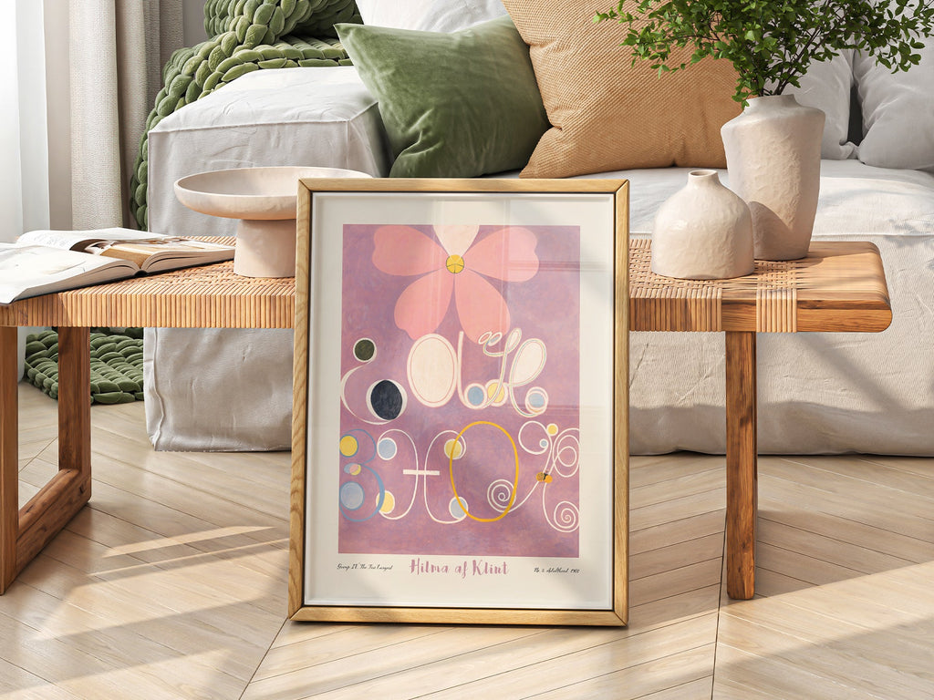 Hilma af Klint The Ten Largest No. 5 Adulthood Print – Abstract Art