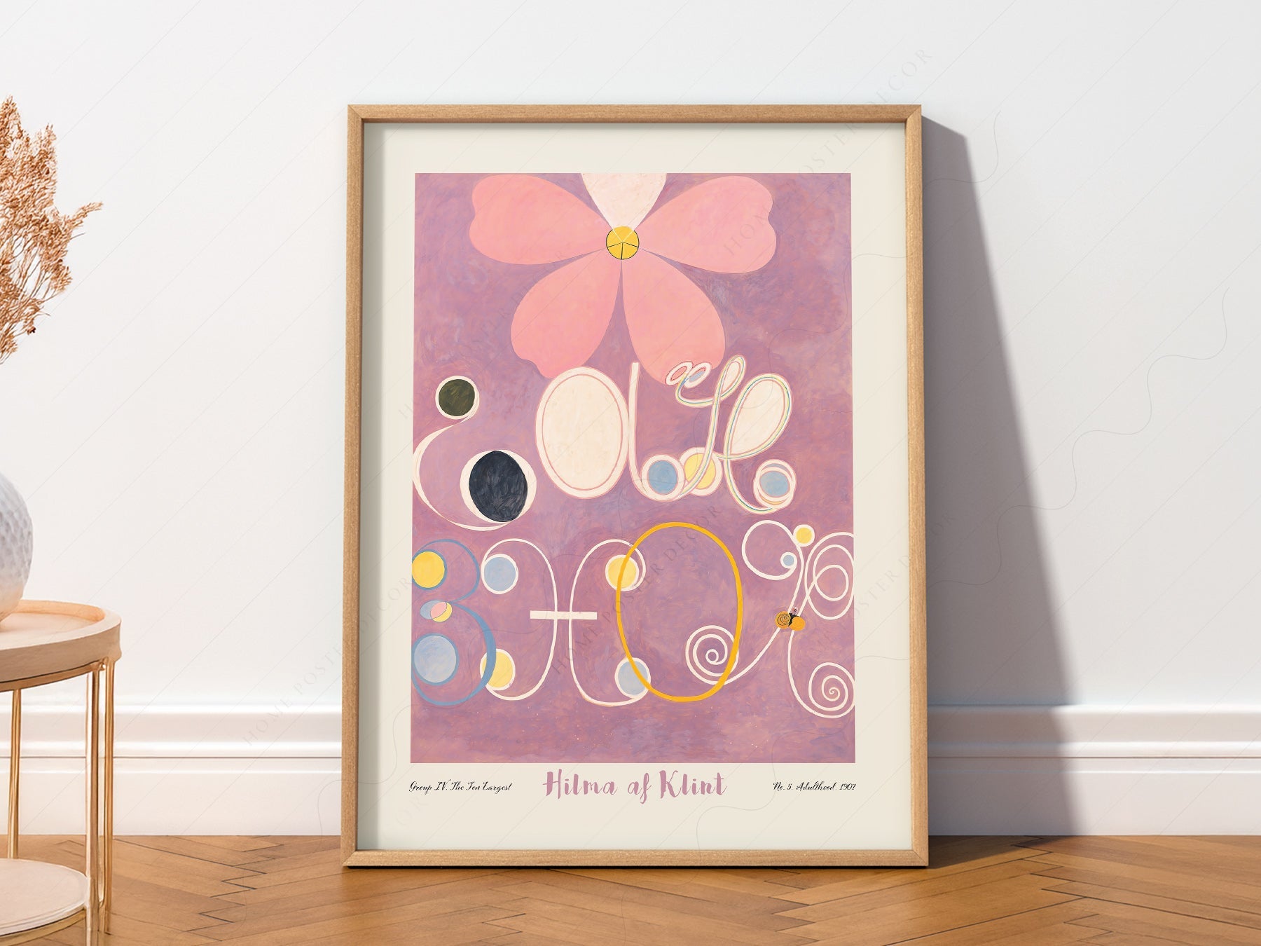 Hilma af Klint The Ten Largest No. 5 Adulthood Print – Abstract Art