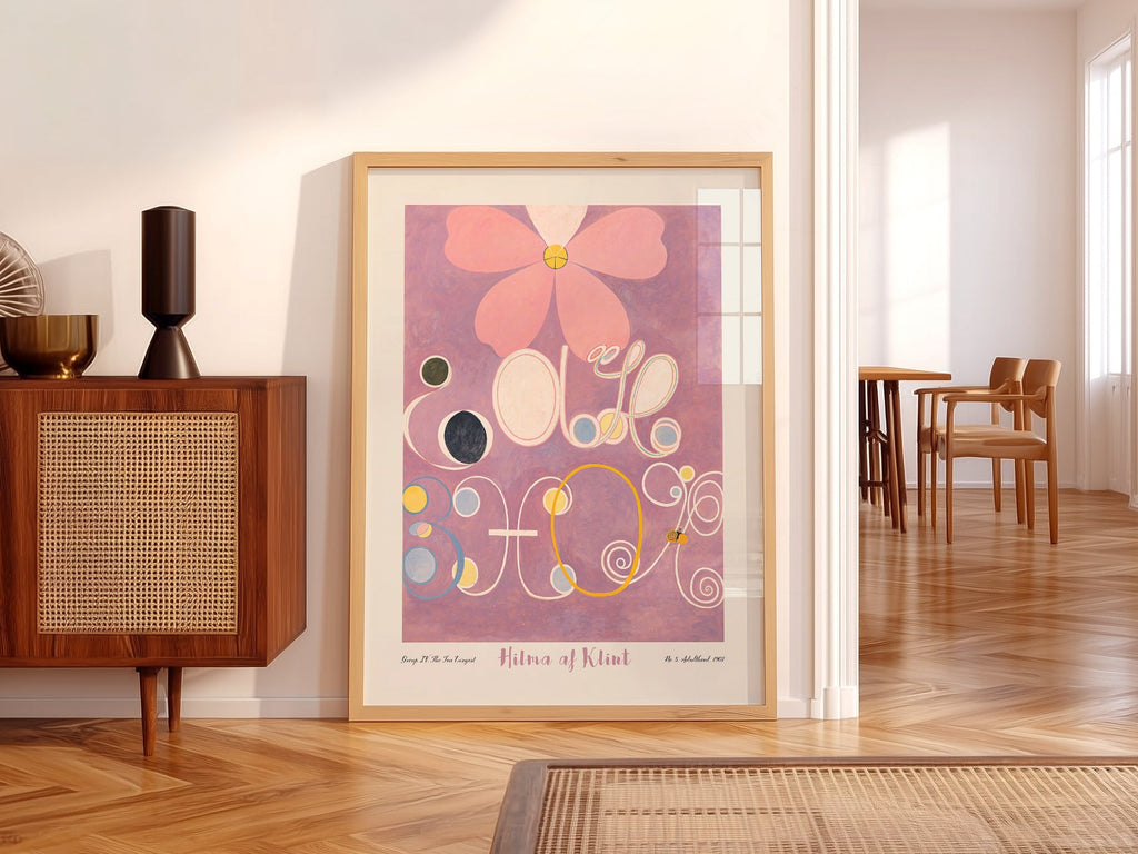 Hilma af Klint The Ten Largest No. 5 Adulthood Print – Abstract Art