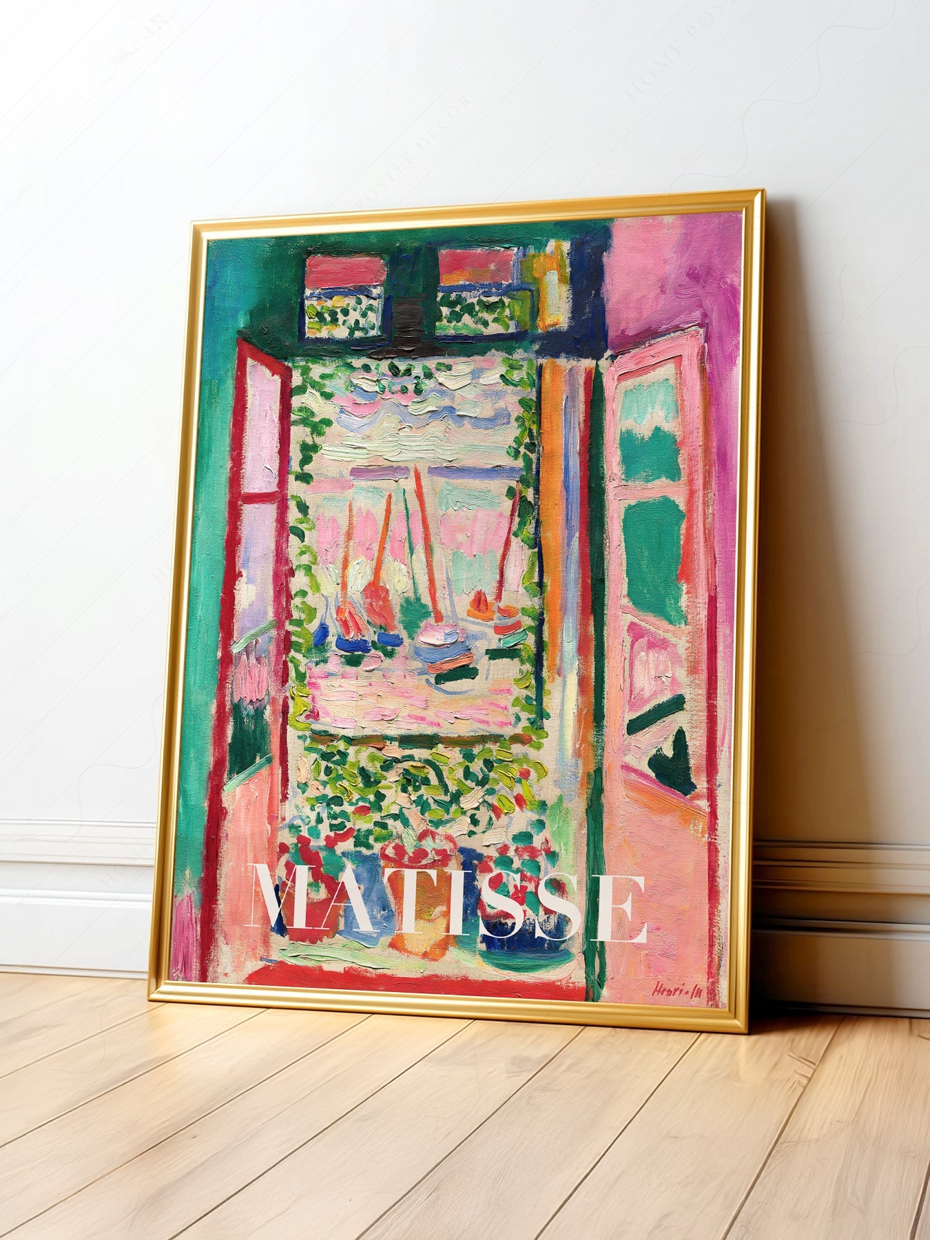 Henri Matisse The Open Window Art Print – Museum Wall Art Poster