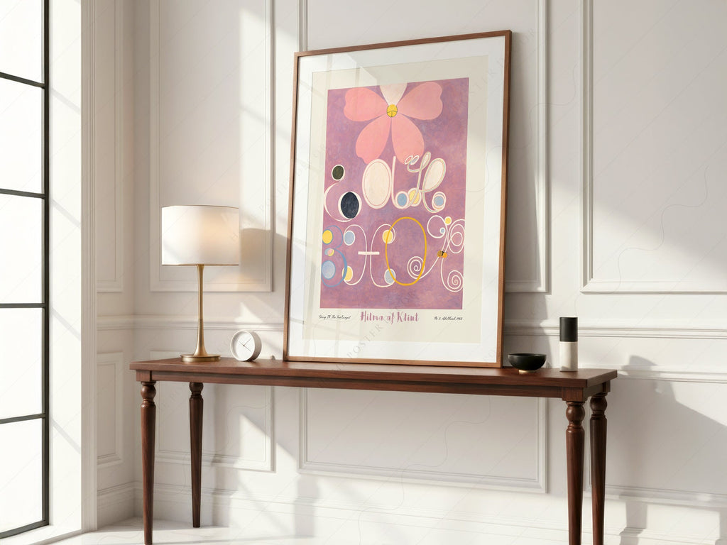Hilma af Klint The Ten Largest No. 5 Adulthood Print – Abstract Art