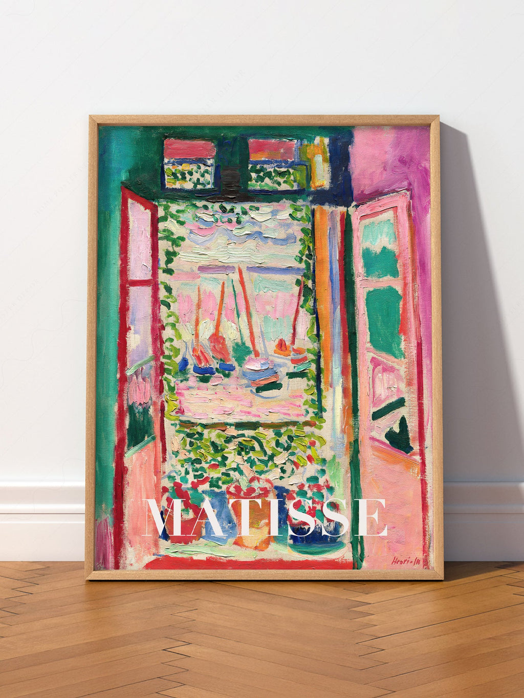 Henri Matisse The Open Window Art Print – Museum Wall Art Poster