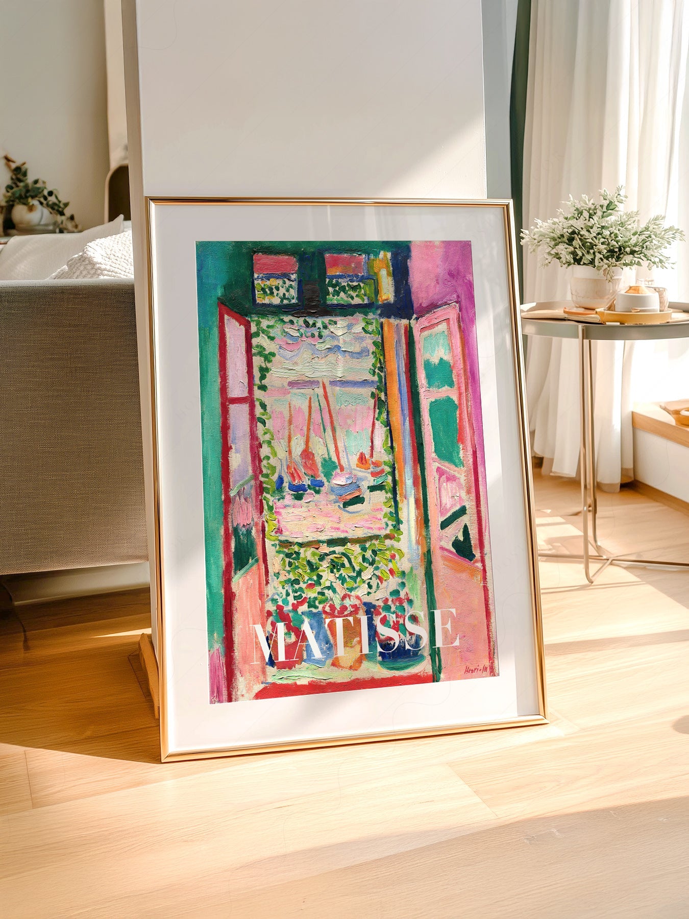Henri Matisse The Open Window Art Print – Museum Wall Art Poster
