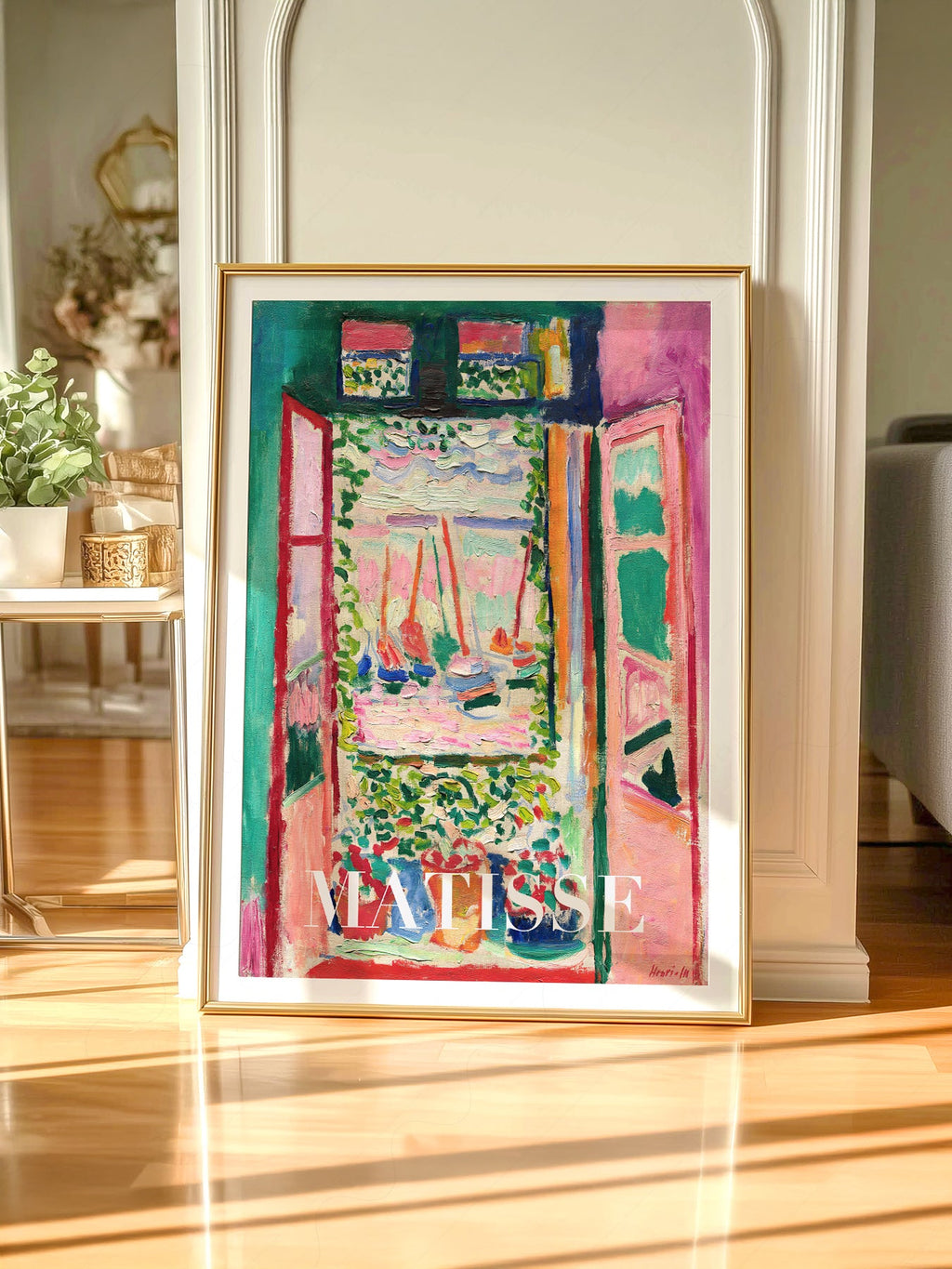 Henri Matisse The Open Window Art Print – Museum Wall Art Poster