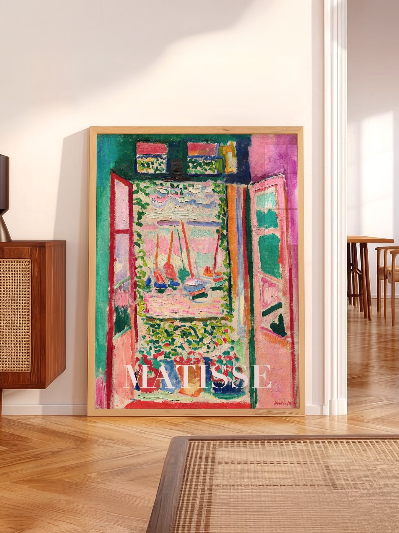 Henri Matisse The Open Window Art Print – Museum Wall Art Poster