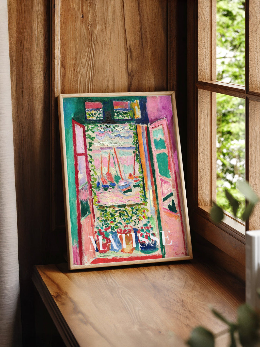 Henri Matisse The Open Window Art Print – Museum Wall Art Poster