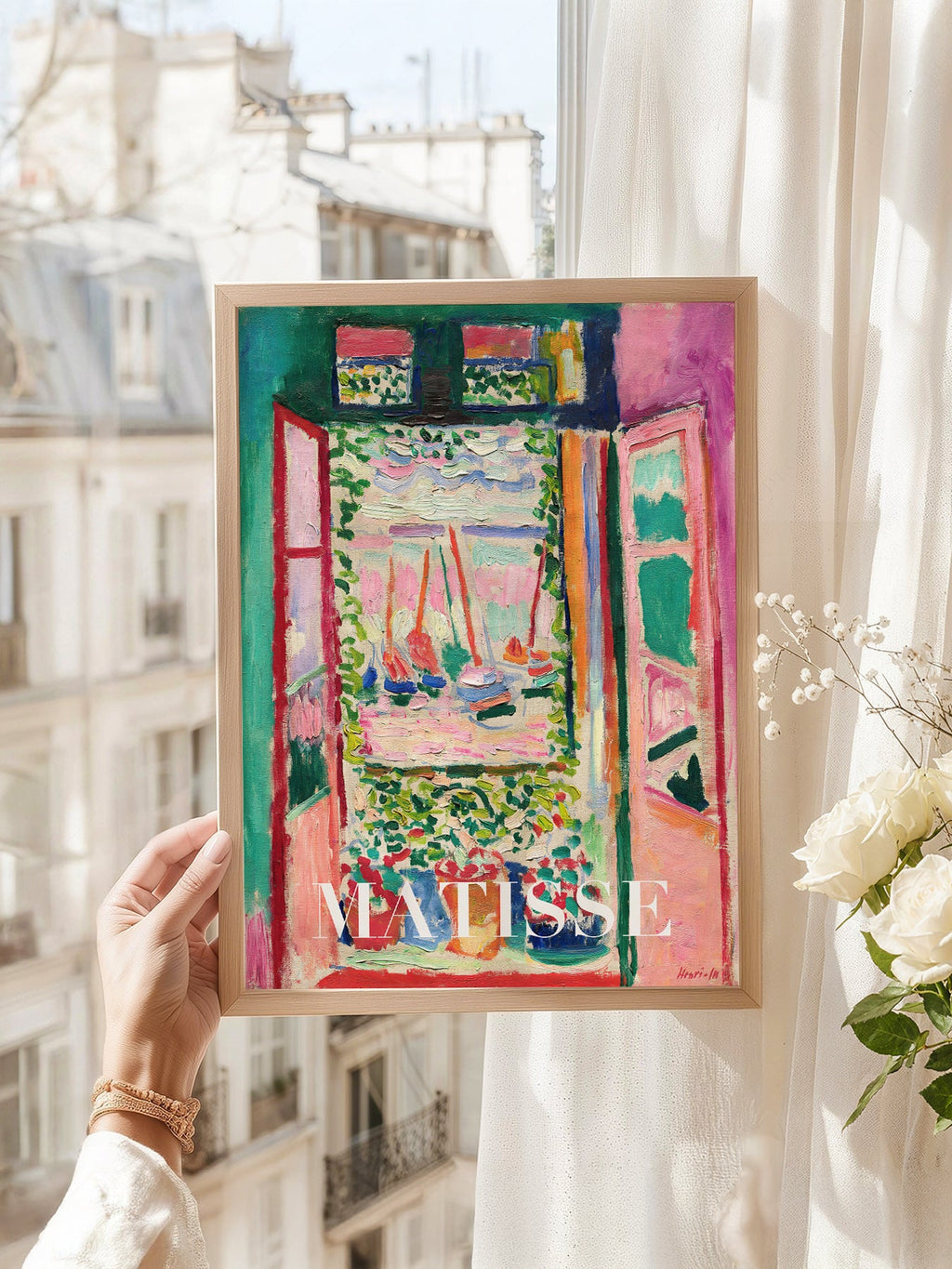 Henri Matisse The Open Window Art Print – Museum Wall Art Poster