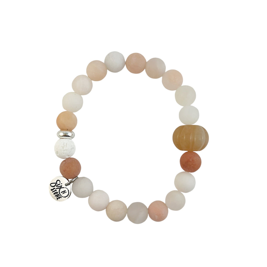 Pumpkin Crystal Bracelet