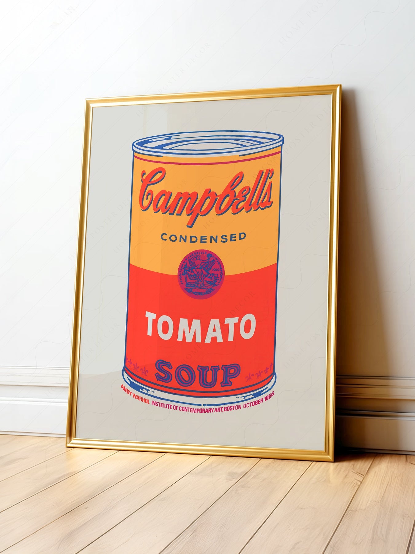 Andy Warhol Campbell's Soup Tomato Print – Pop Art Wall Poster