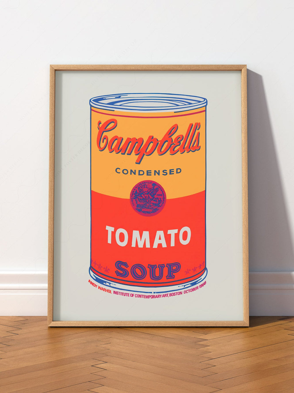 Andy Warhol Campbell's Soup Tomato Print – Pop Art Wall Poster