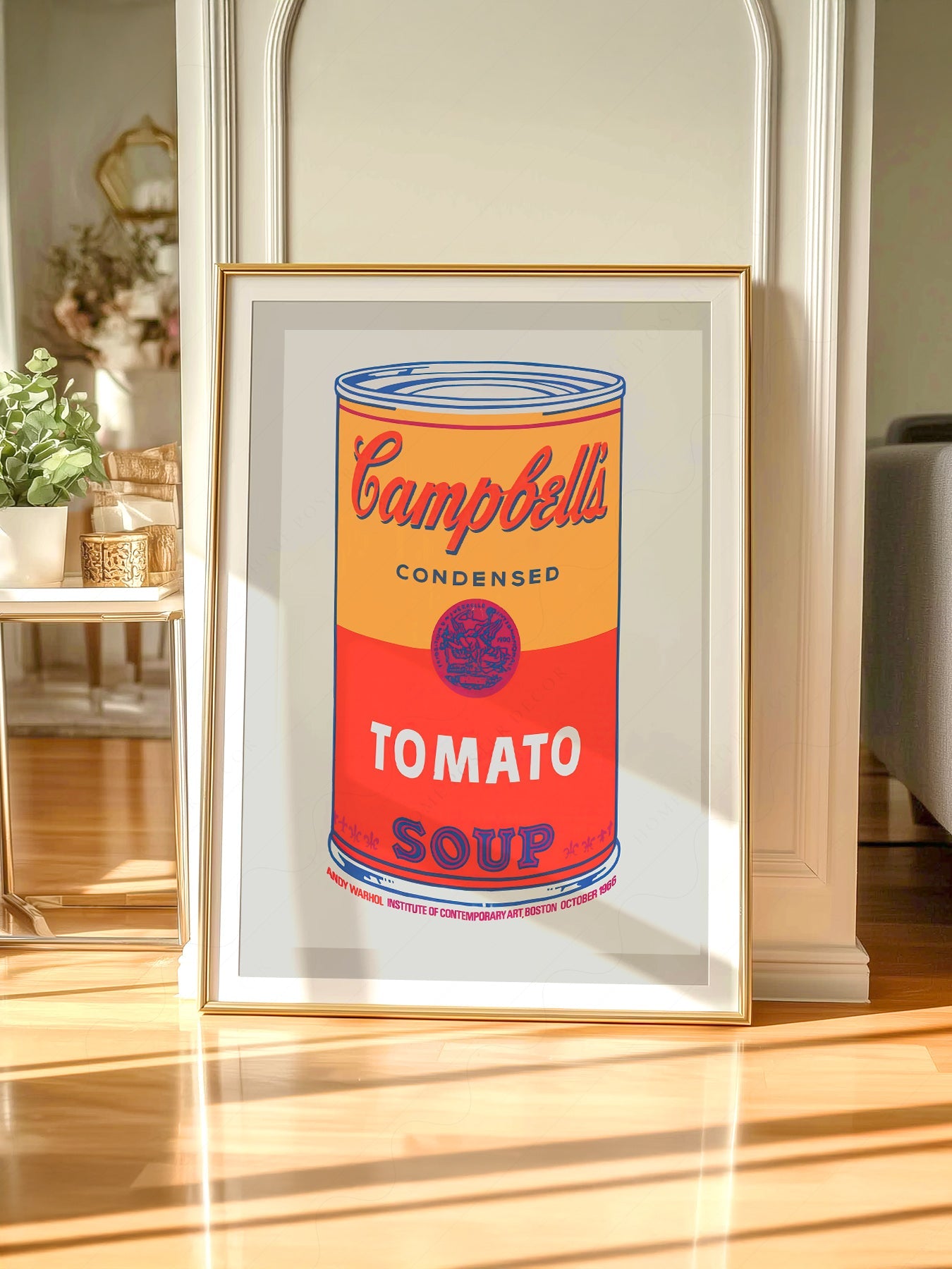 Andy Warhol Campbell's Soup Tomato Print – Pop Art Wall Poster