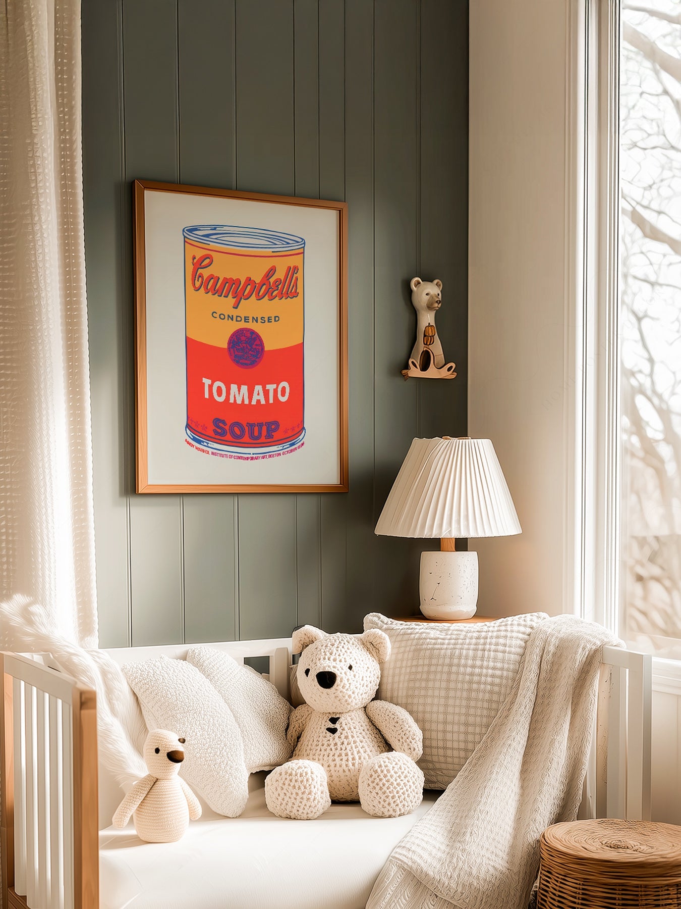 Andy Warhol Campbell's Soup Tomato Print – Pop Art Wall Poster
