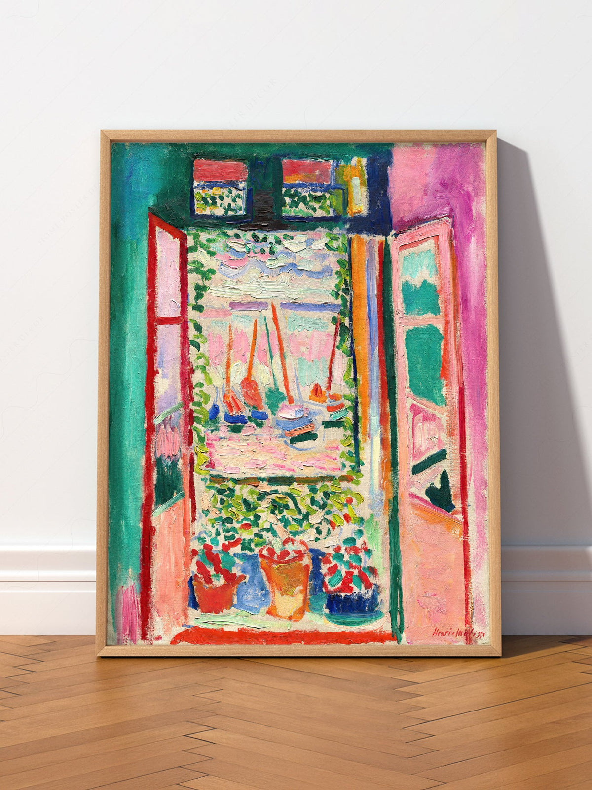 Henri Matisse The Open Window Art Print – Colorful Museum Wall Decor