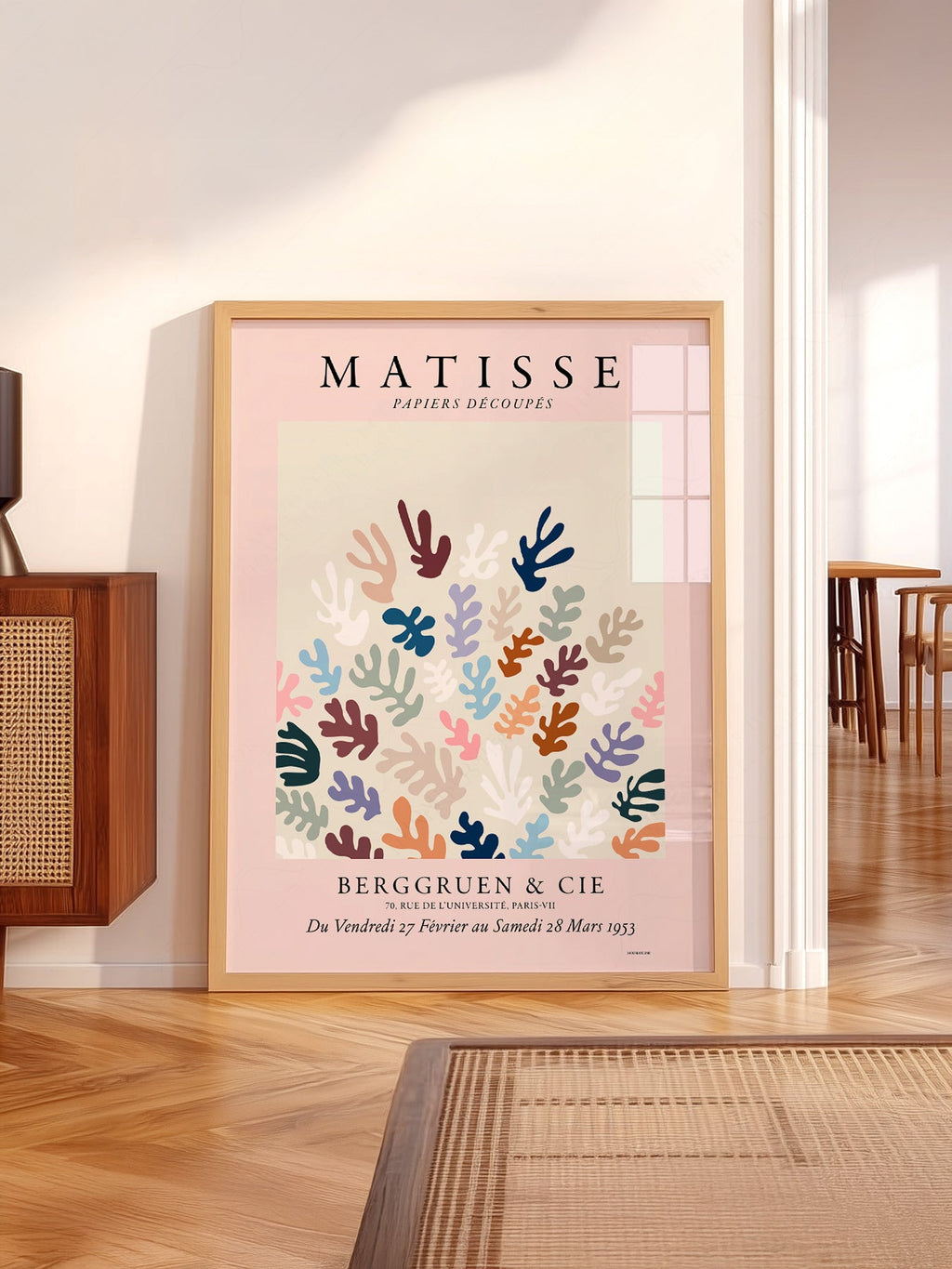 Henri Matisse Papiers Découpés Exhibition Poster – Modern Art Print