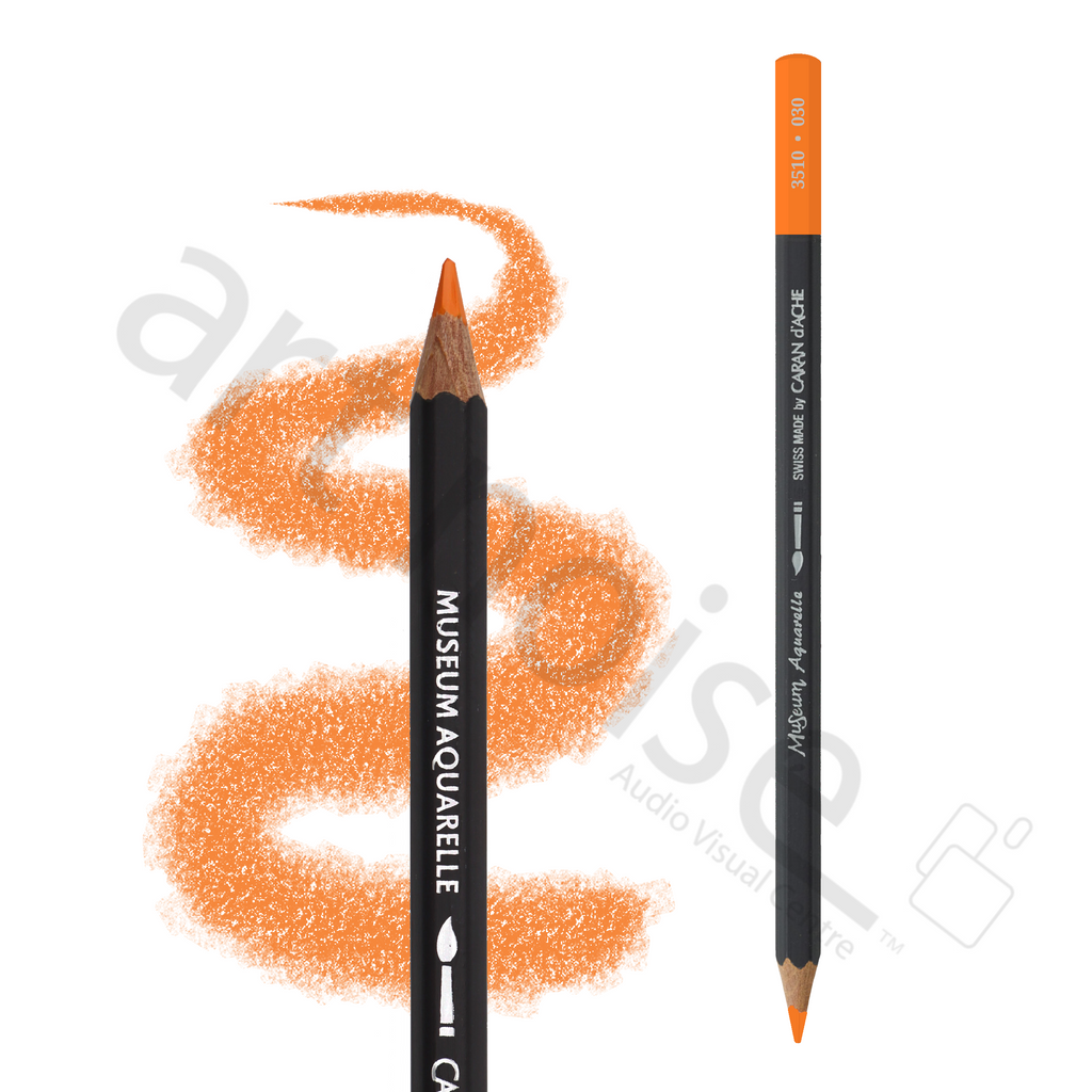 Caran d'Ache - Museum Watercolor Pencil - Reds, Oranges, and Yellows
