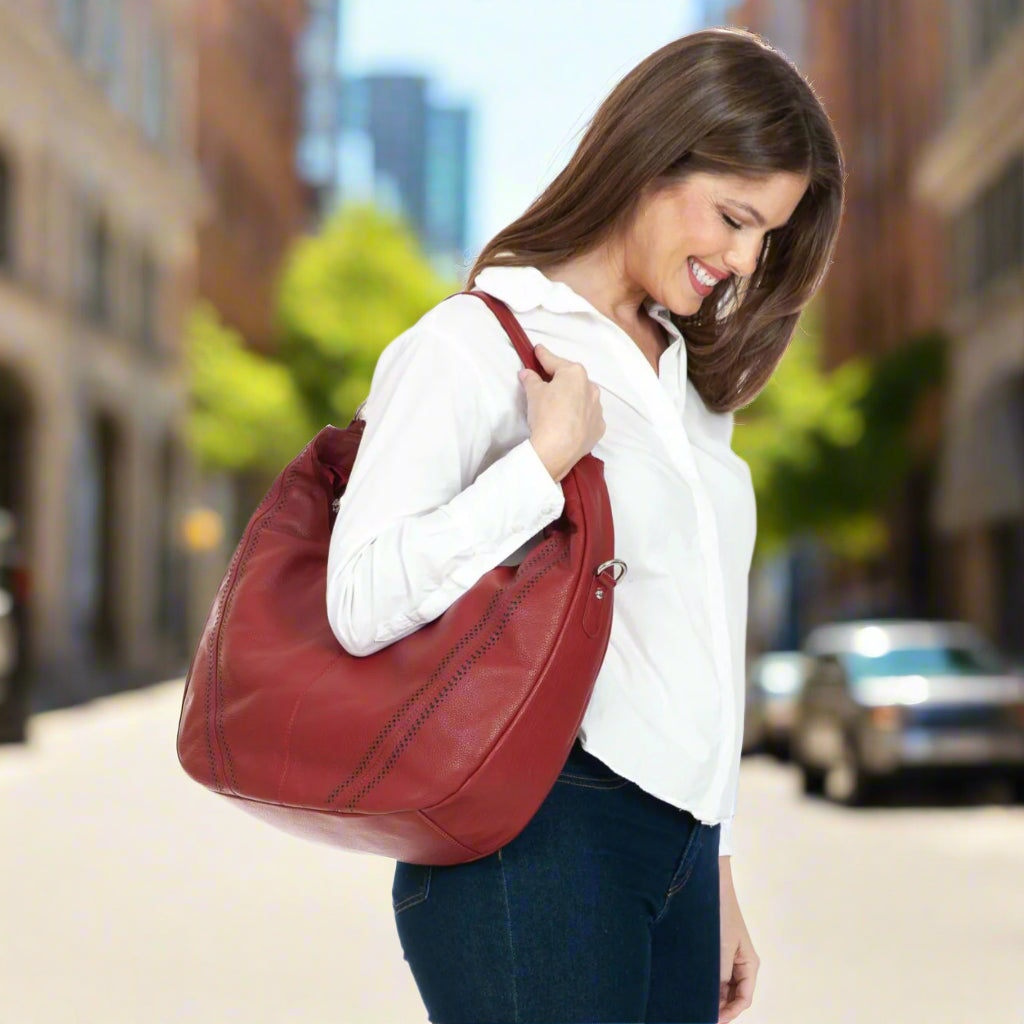 Large Hobo Crossbody Bag