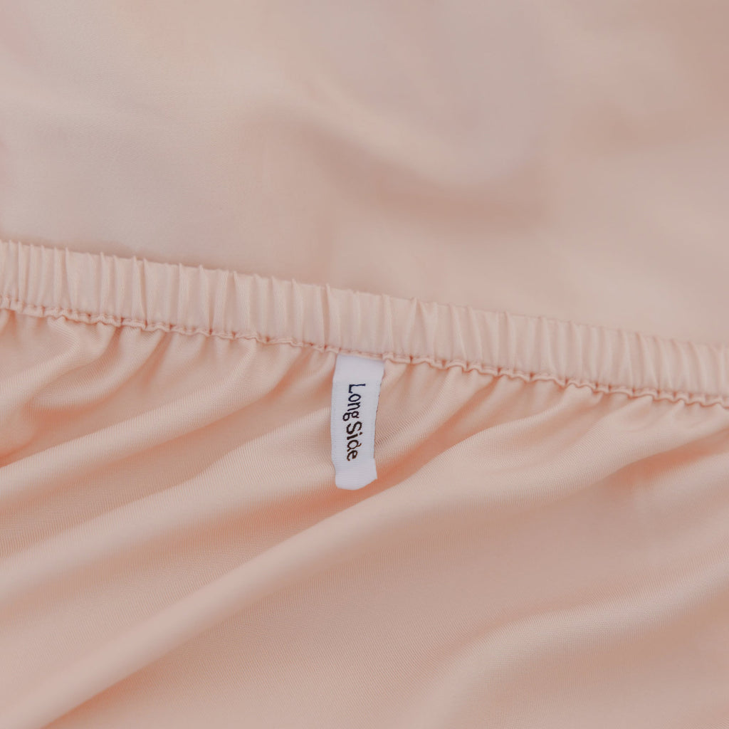 Ensemble de draps en satin de bambou biologique